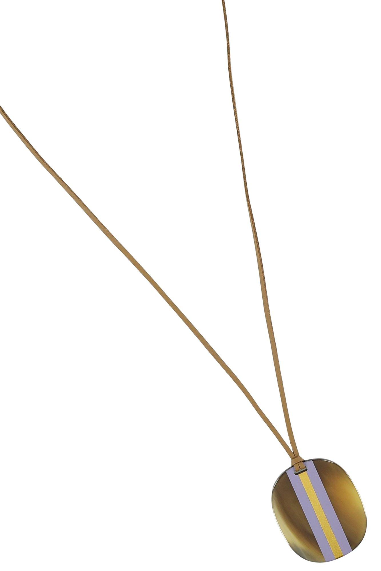 Accessoires pour bébés - Lacet avec pendentif rayé