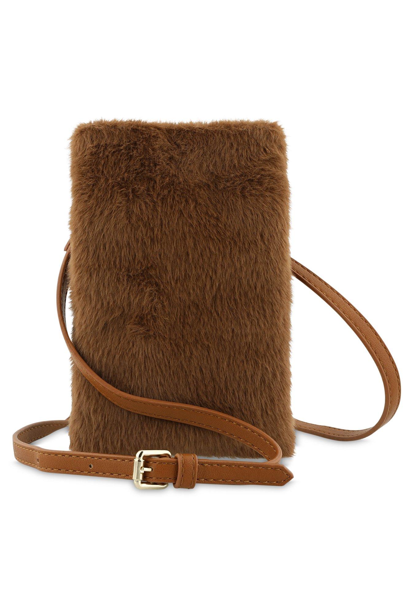 Pochette GSM en fausse fourrure - null - may
