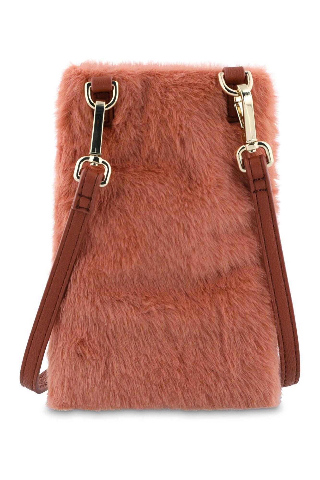 Accessoires pour bébés - Pochette GSM en fausse fourrure