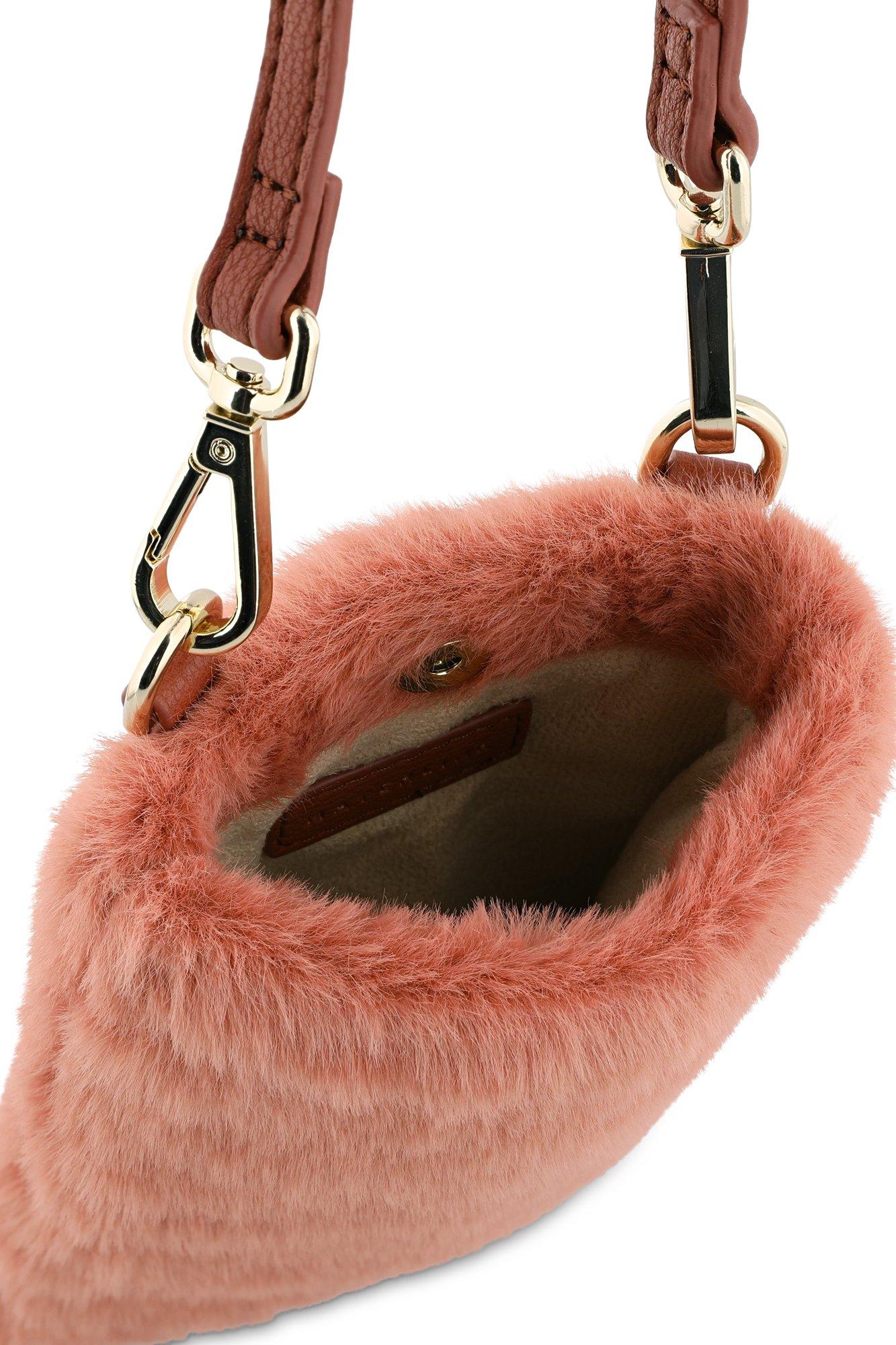 Babyspulletjes - Gsm-tasje in faux fur