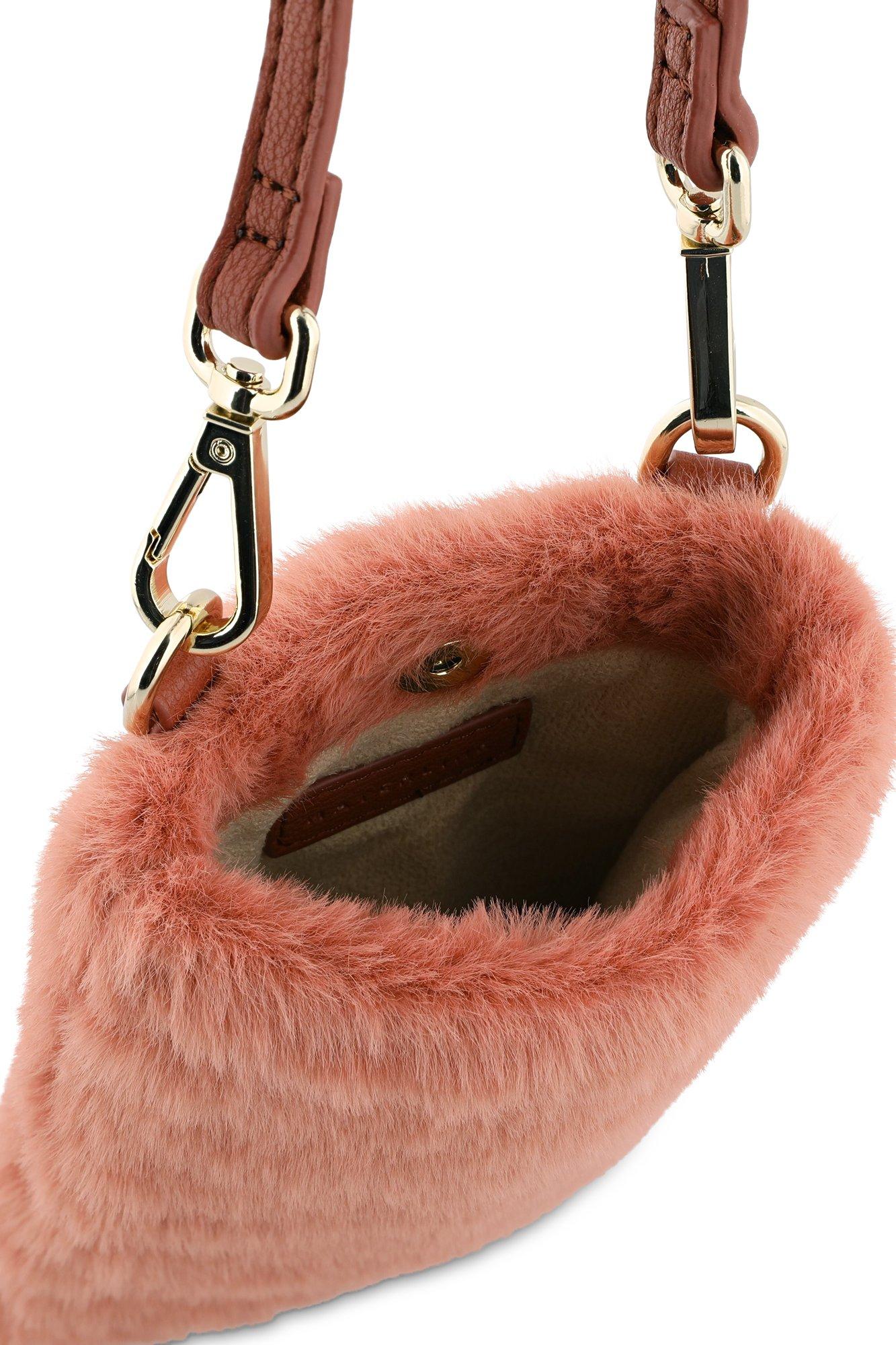 Accessoires pour bébés - Pochette GSM en fausse fourrure