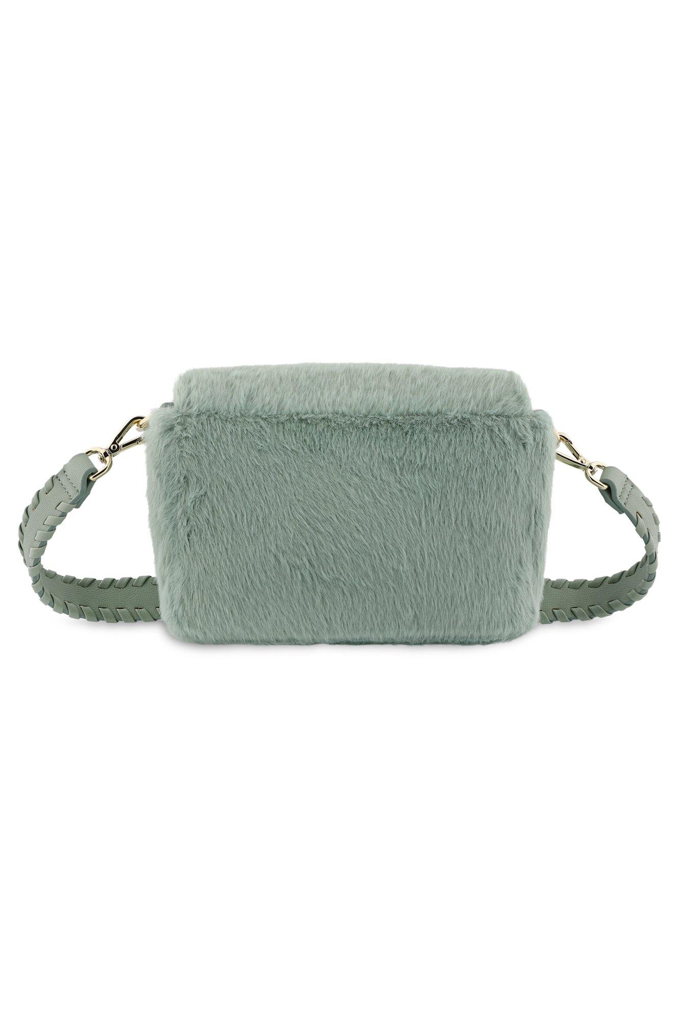 Accessoires pour bébés - Sac à rabat en fausse fourrure