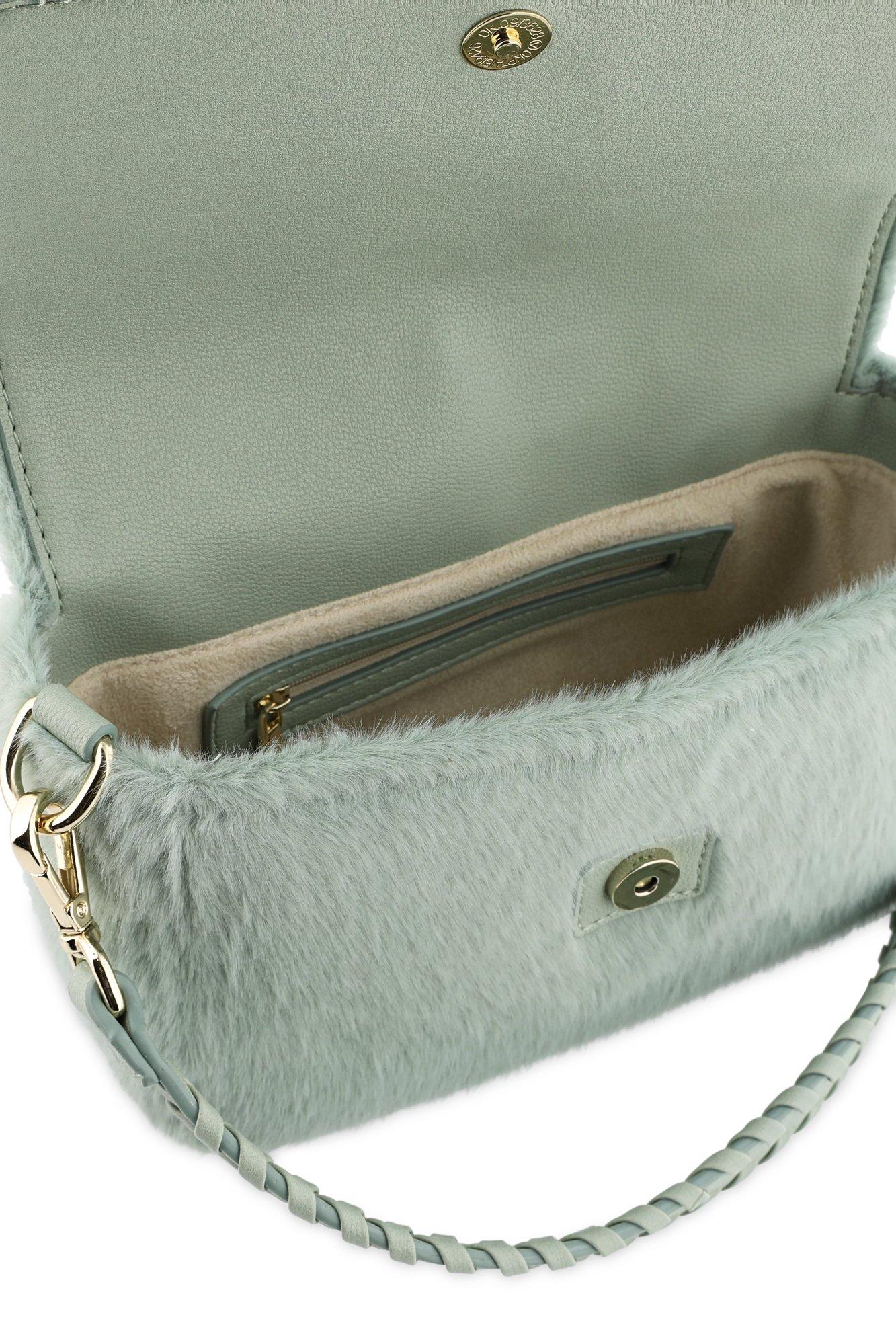 Accessoires pour bébés - Sac à rabat en fausse fourrure