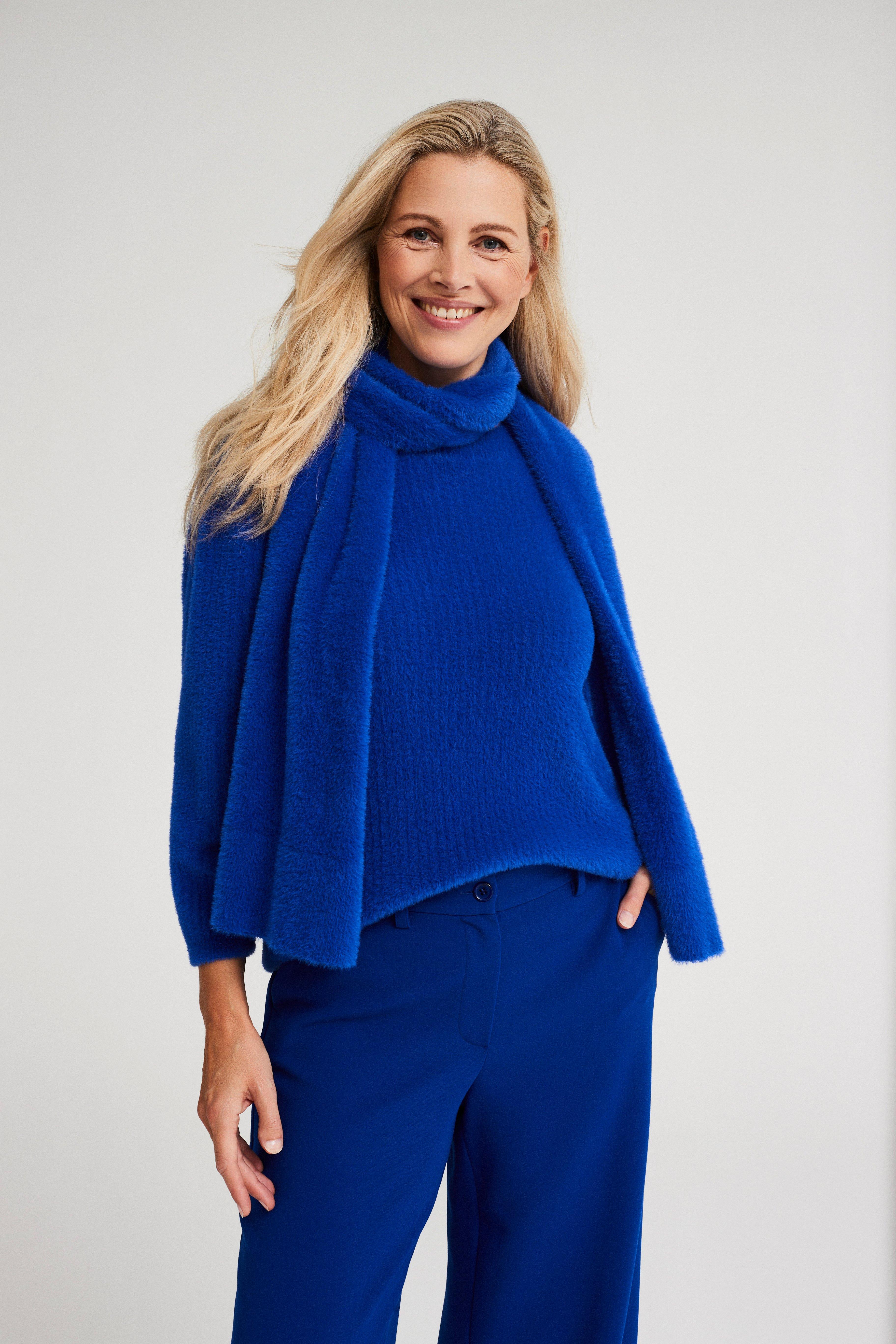 Sjaal met angora-effect - null - ame