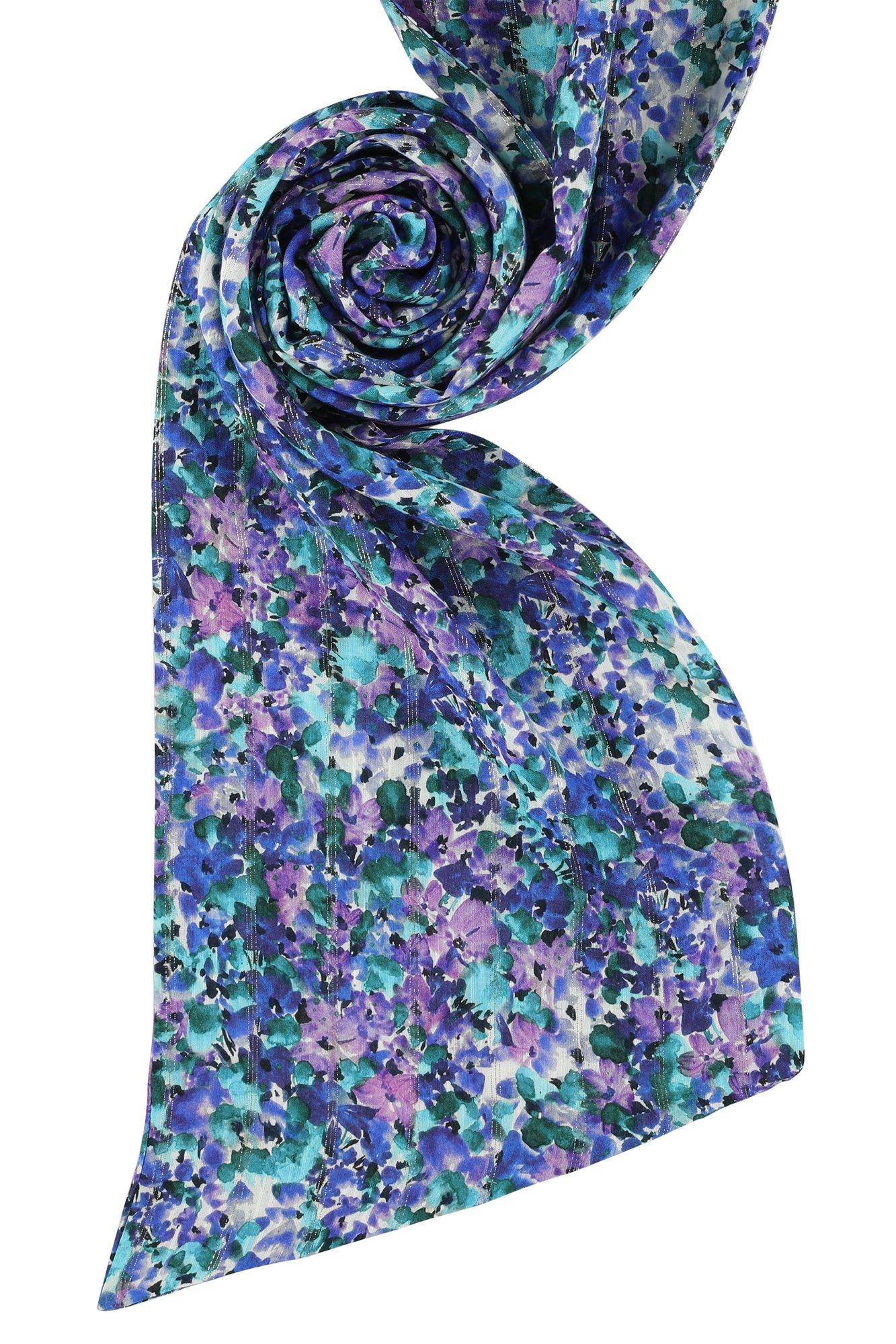 Babyspulletjes - Dubbel sjaaltje in voile met lurex