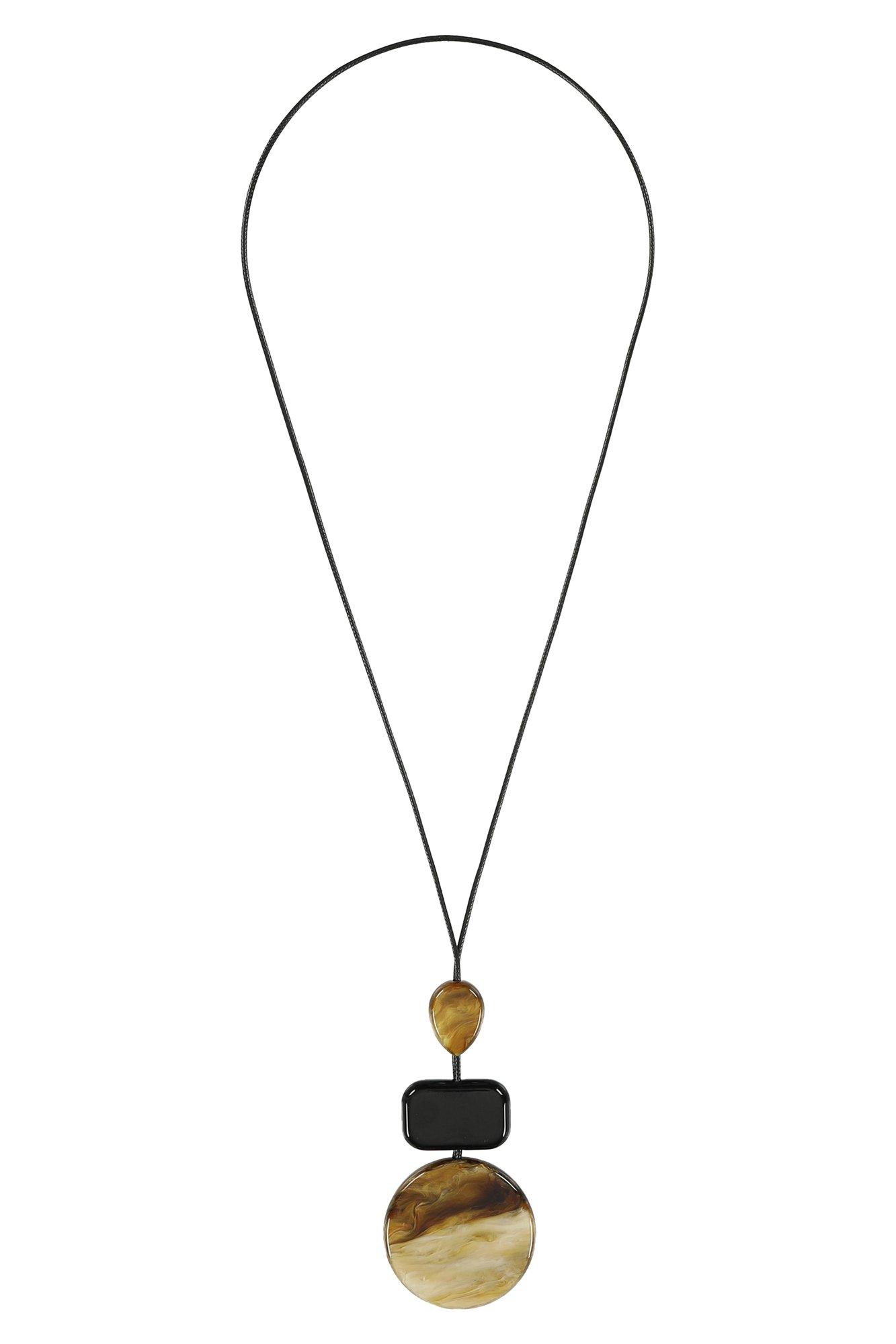 Lacet avec pendentif pierres naturelles - null - may