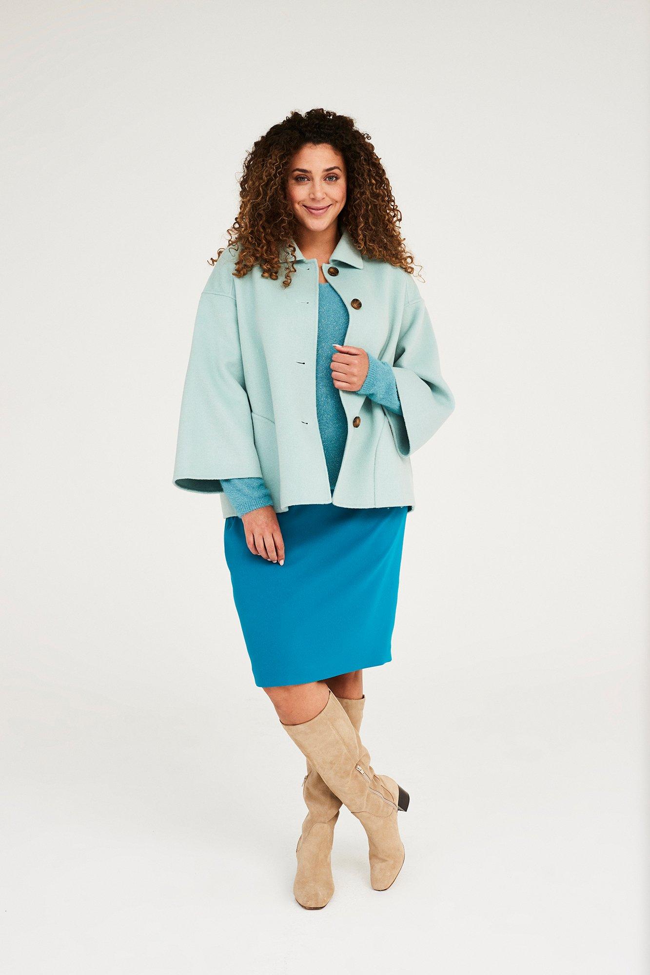 Manteaux - Veste en laine faite main