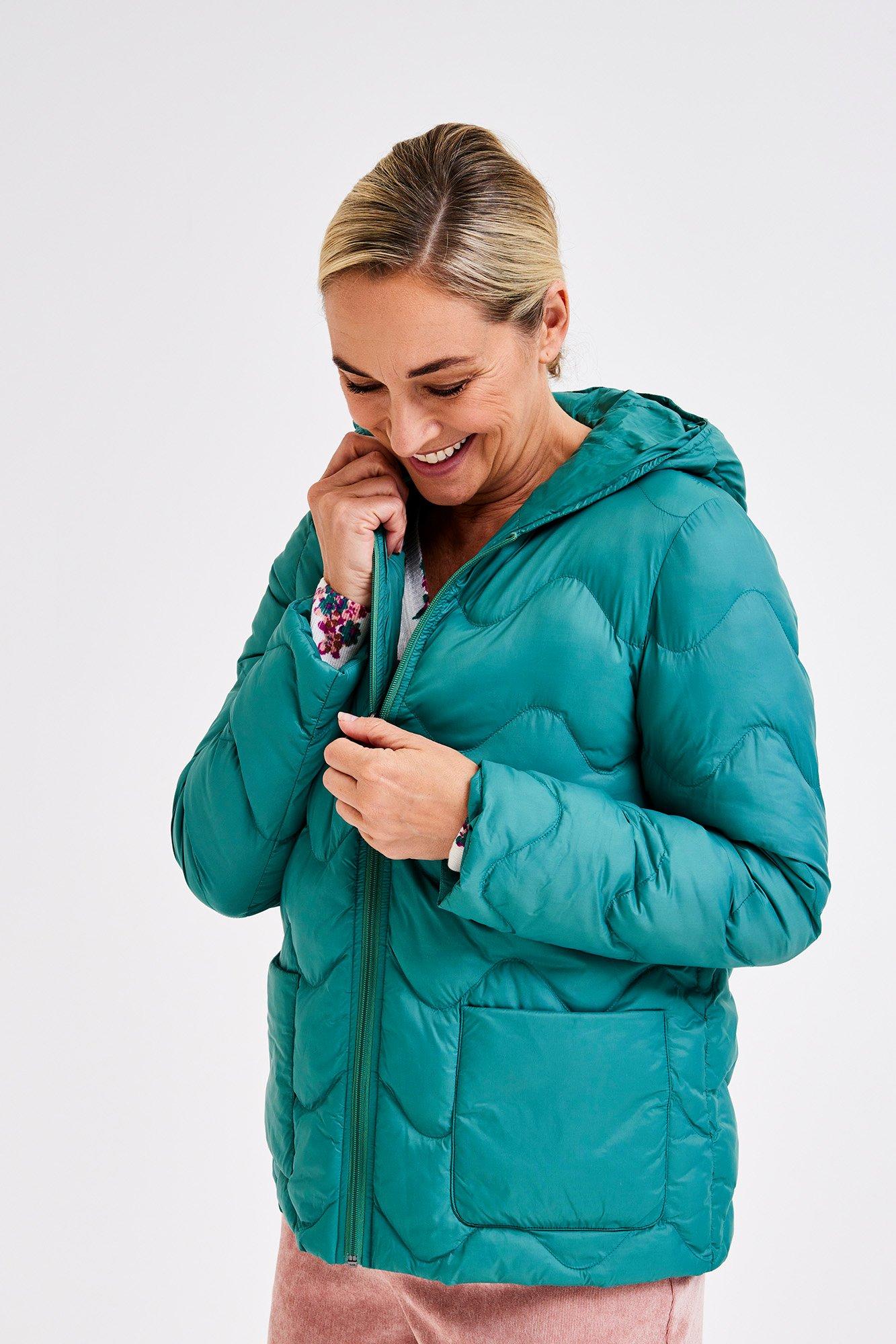 Quilted jasje met kap - null - may