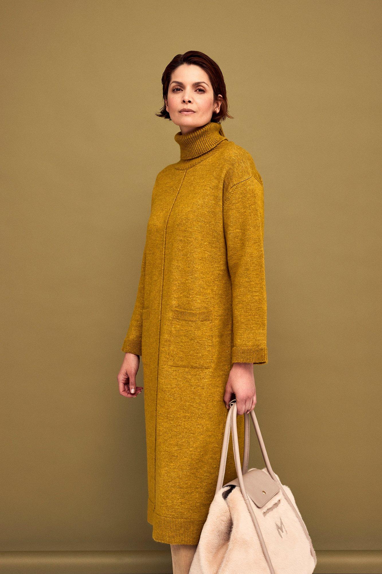 Robe en maille col roulé - null - ame