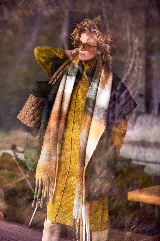 Kleedjes - Kuitlange jurk in tricot