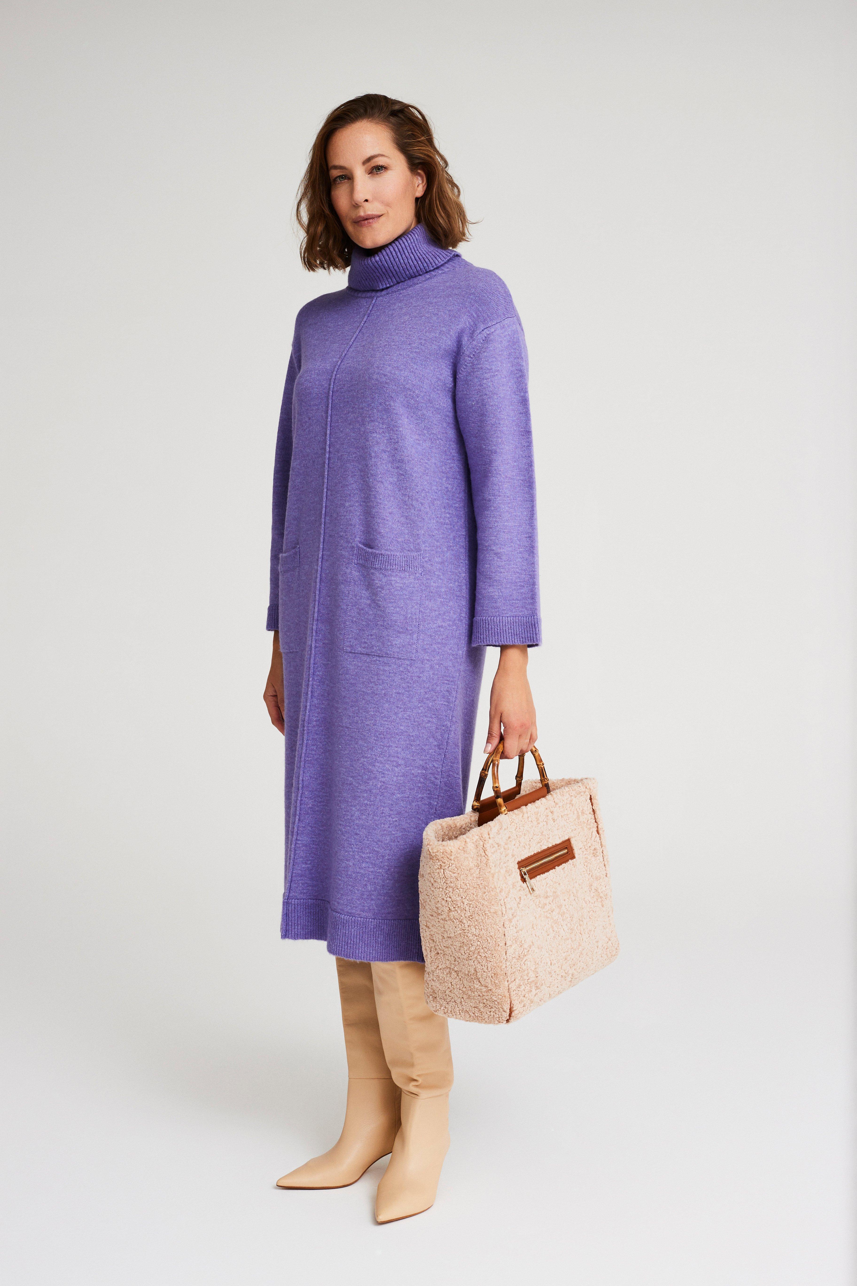 Robe en maille col roulé - null - ame