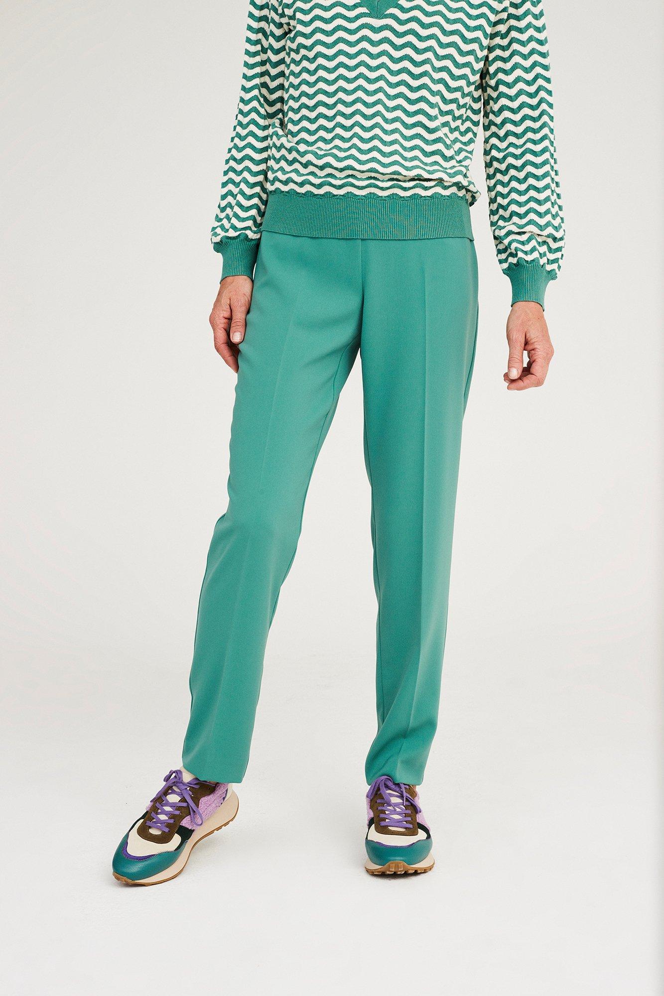 Pantalon easy care sur élastique - null - may