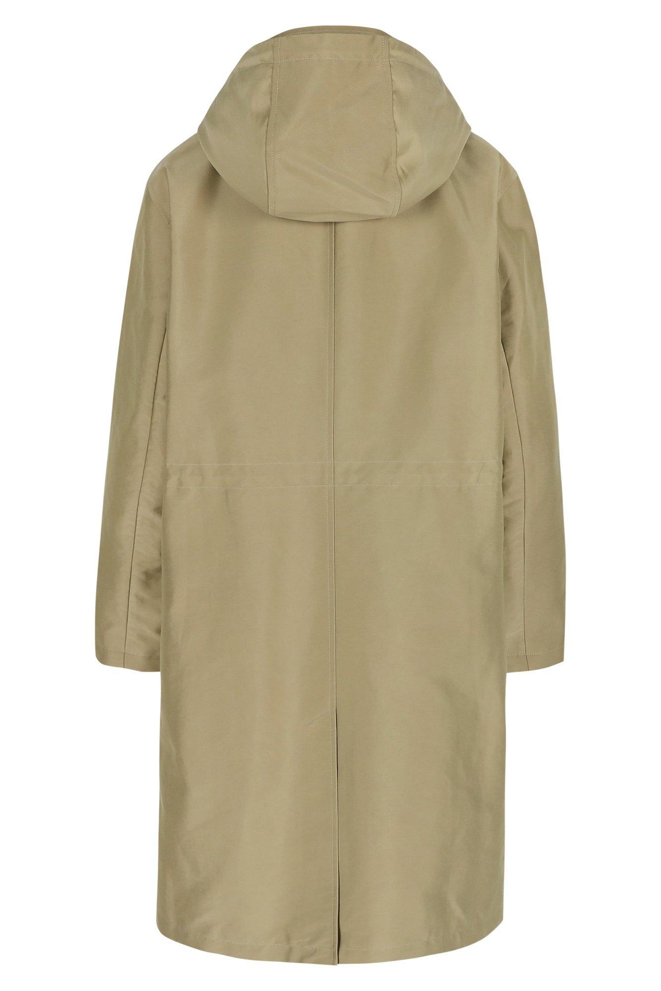 Parka's - Lange parka met afneembare kap