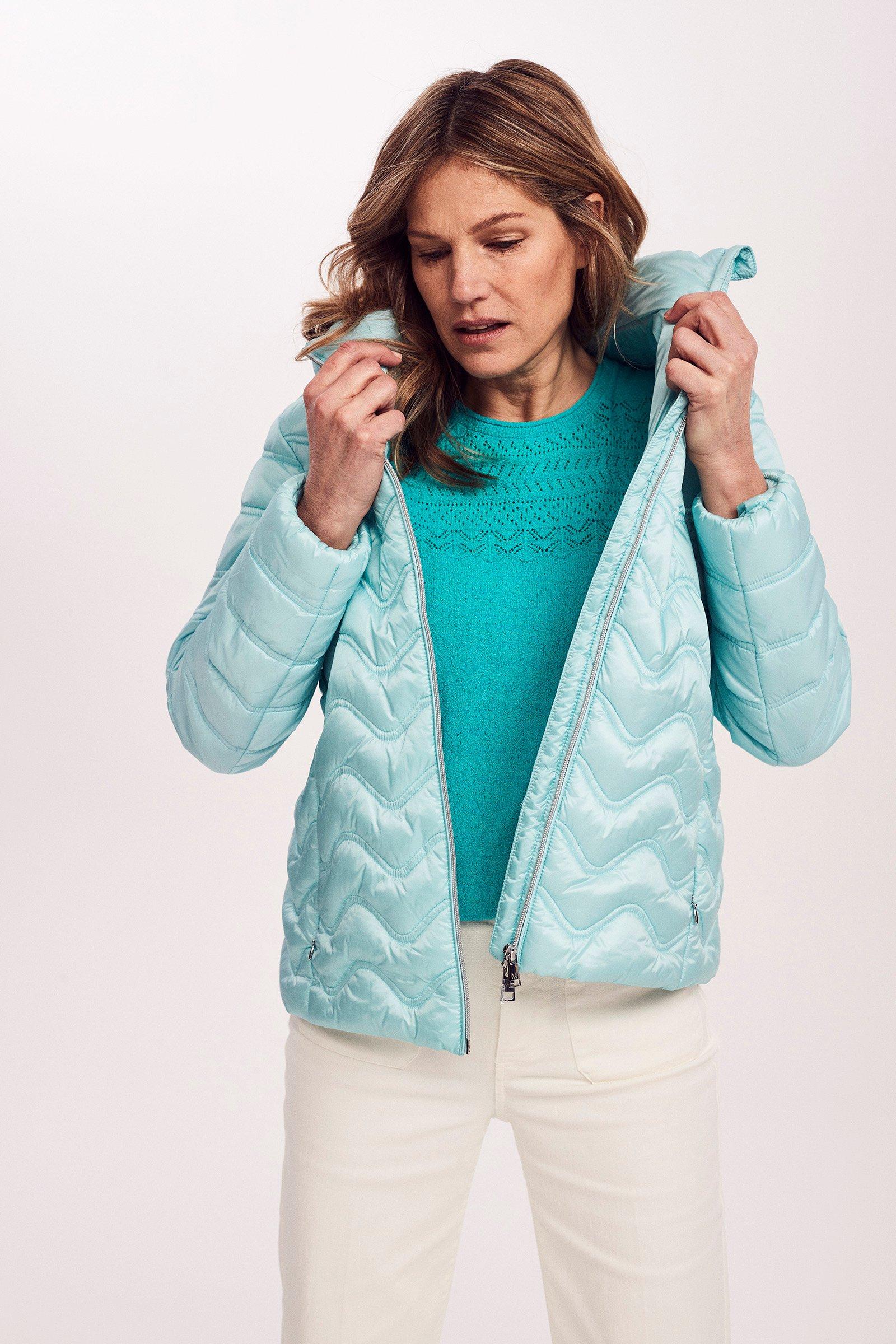 Veste matelassée à effet amincissant - null - may