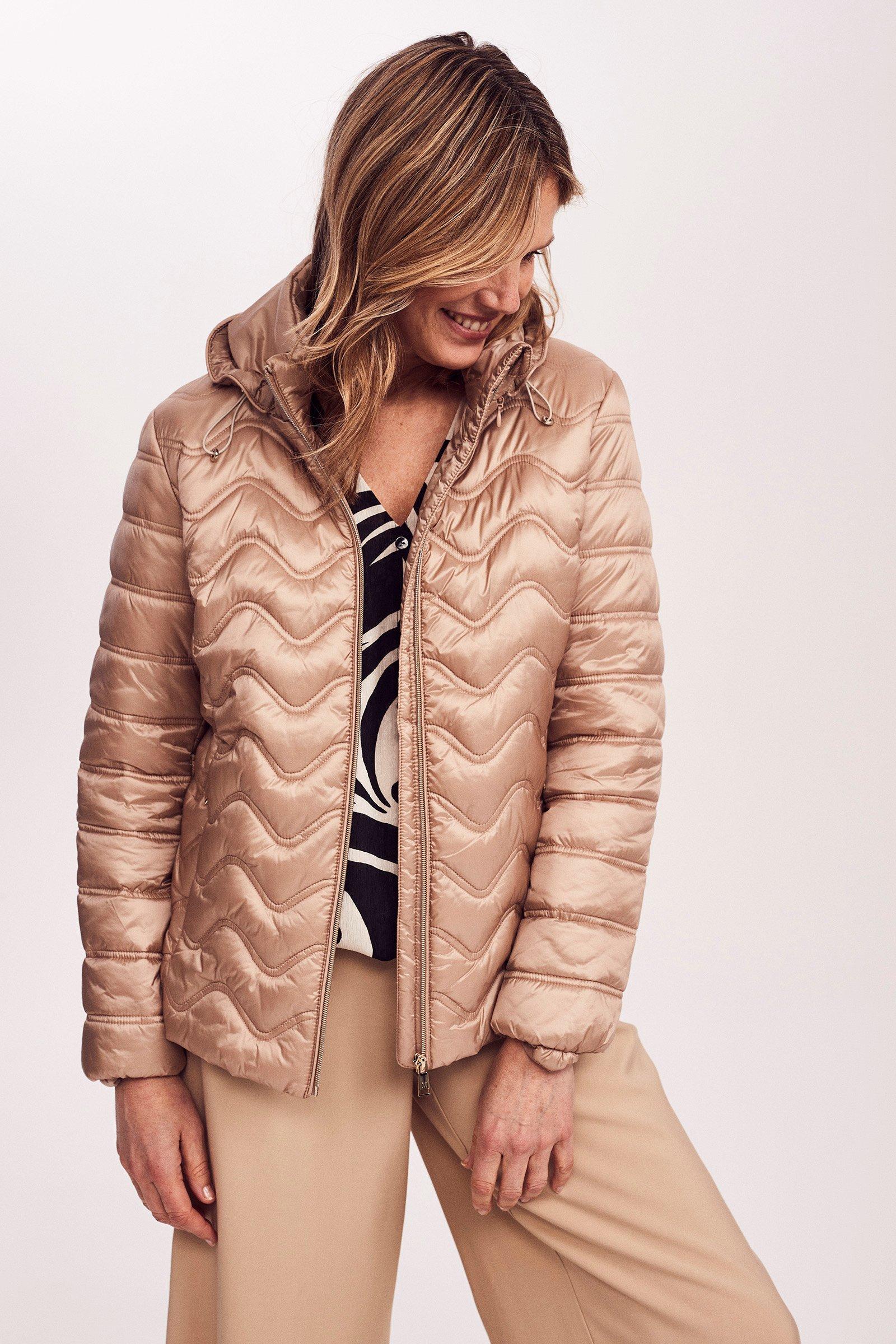 Veste matelassée à effet amincissant - null - may