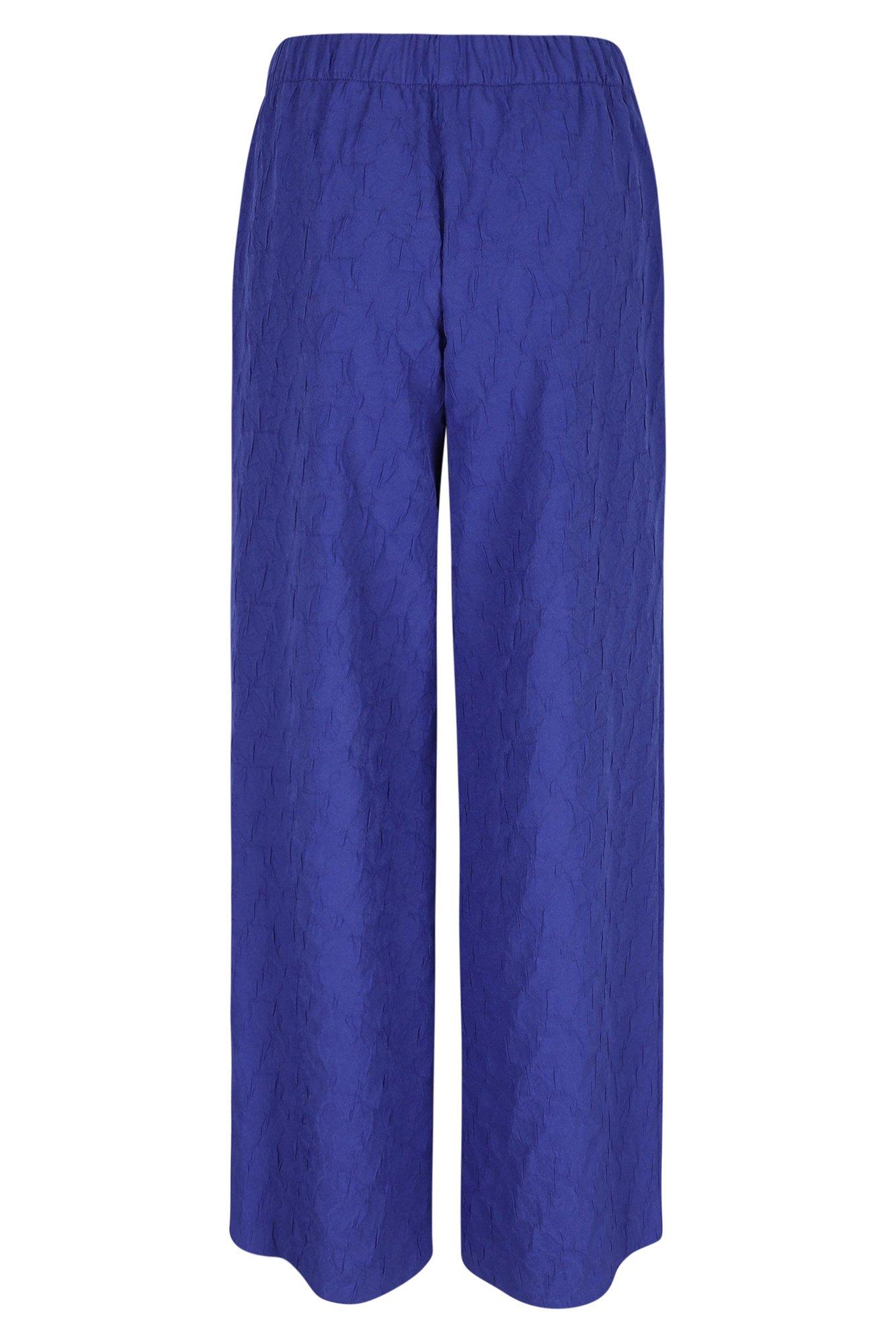Pantalons - Pantalon large en jacquard 3D
