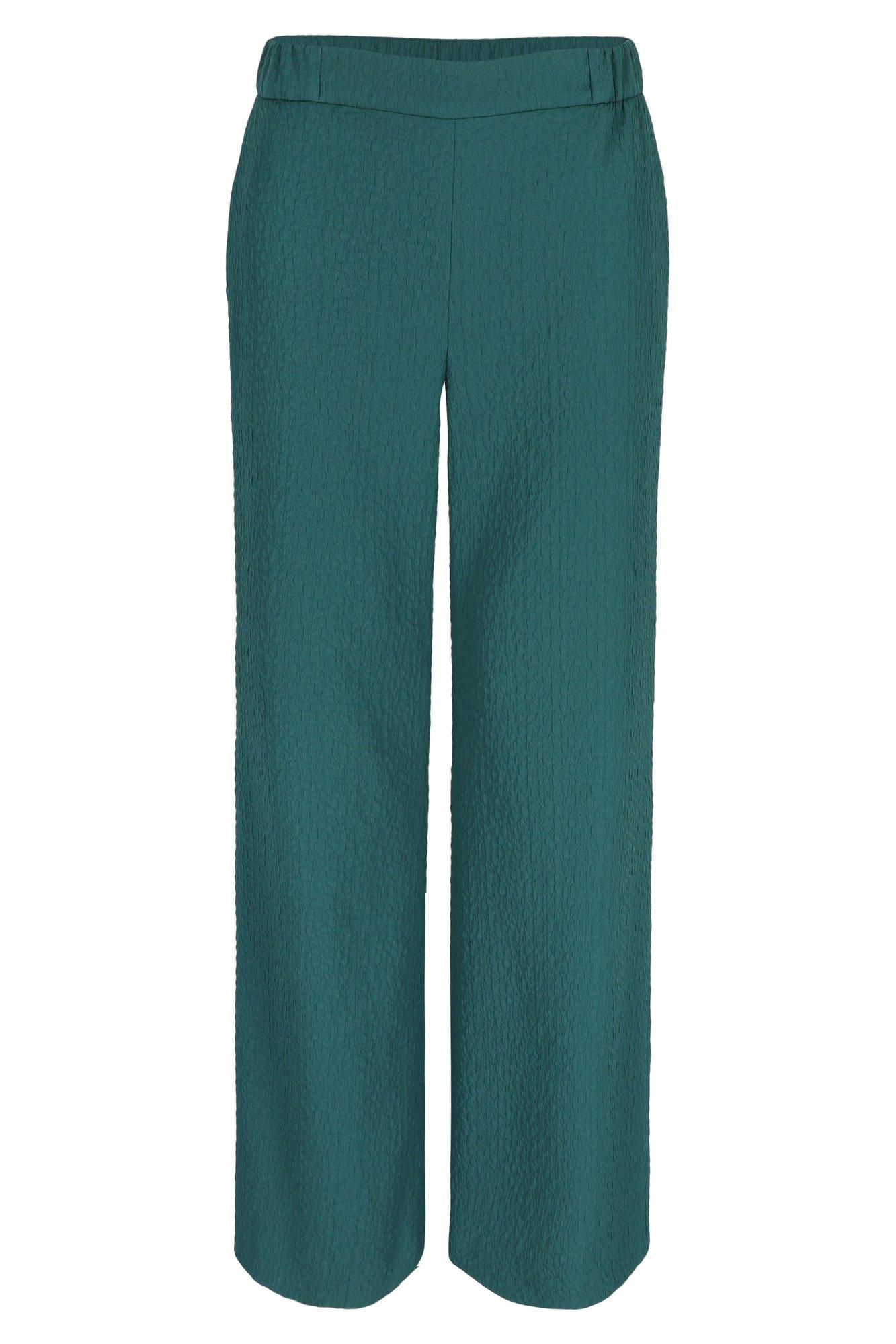 Pantalons - Pantalon large en jacquard 3D