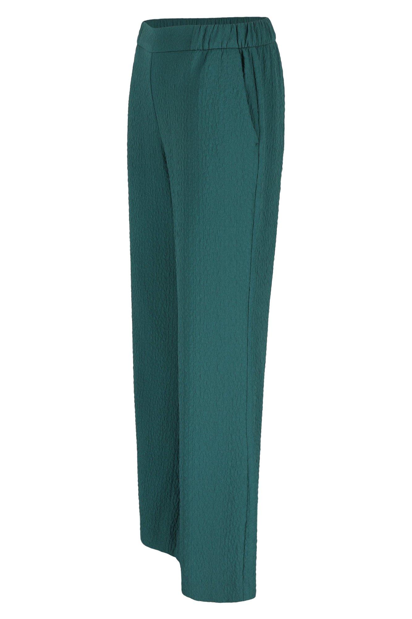 Pantalons - Pantalon large en jacquard 3D