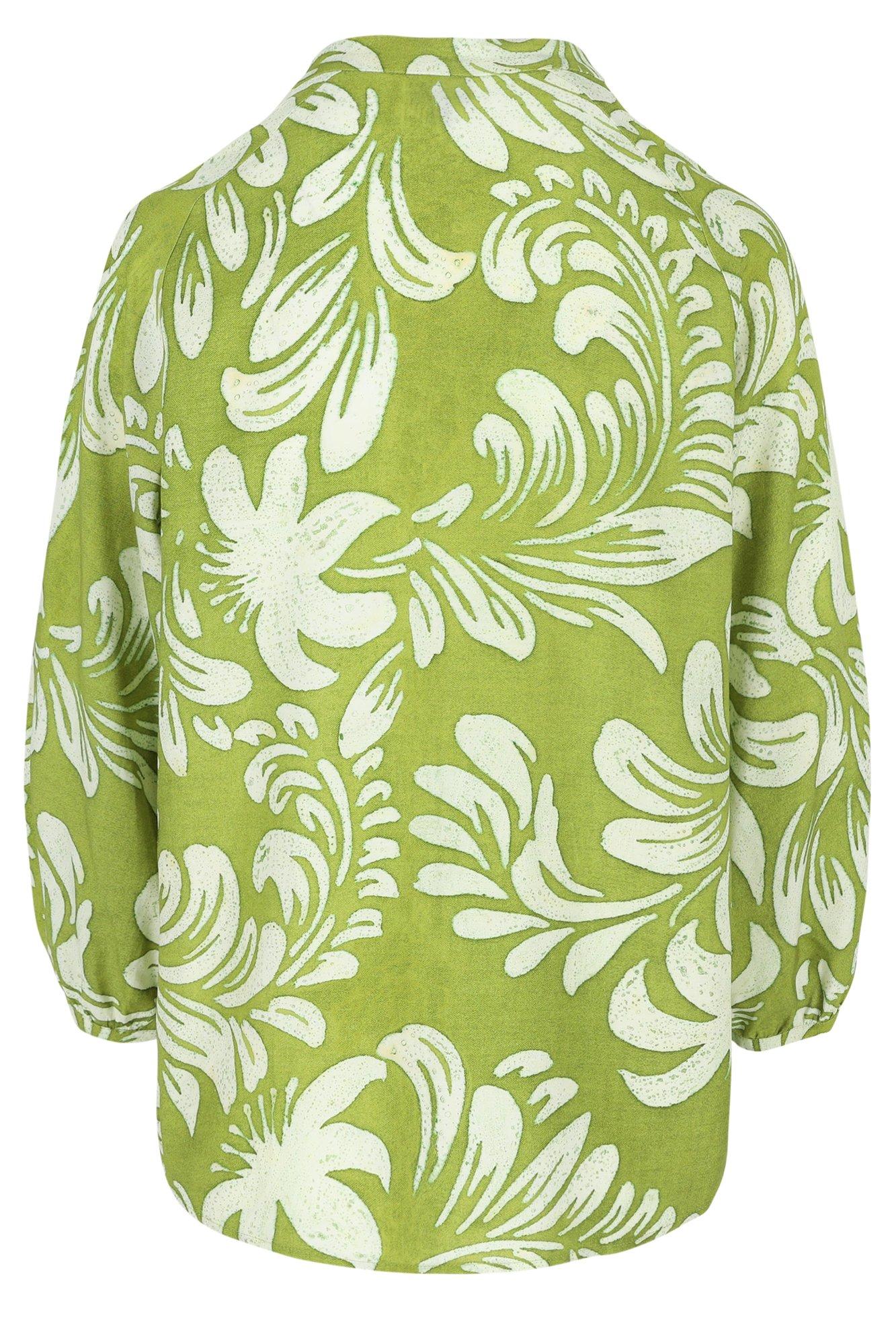 Hemden - Hemdblouse in viscose-linnenmix