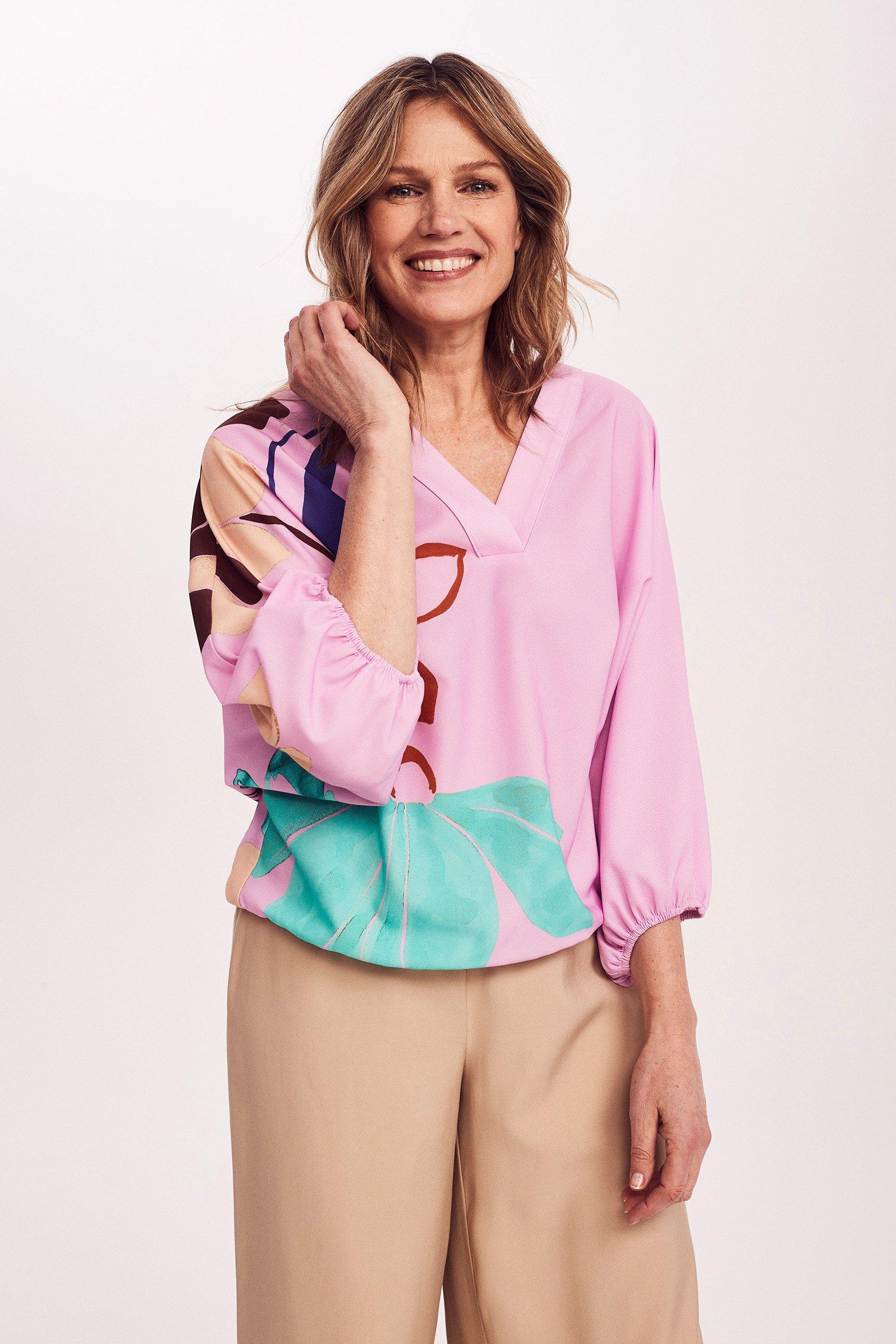 Blouse ample sur élastique - null - may