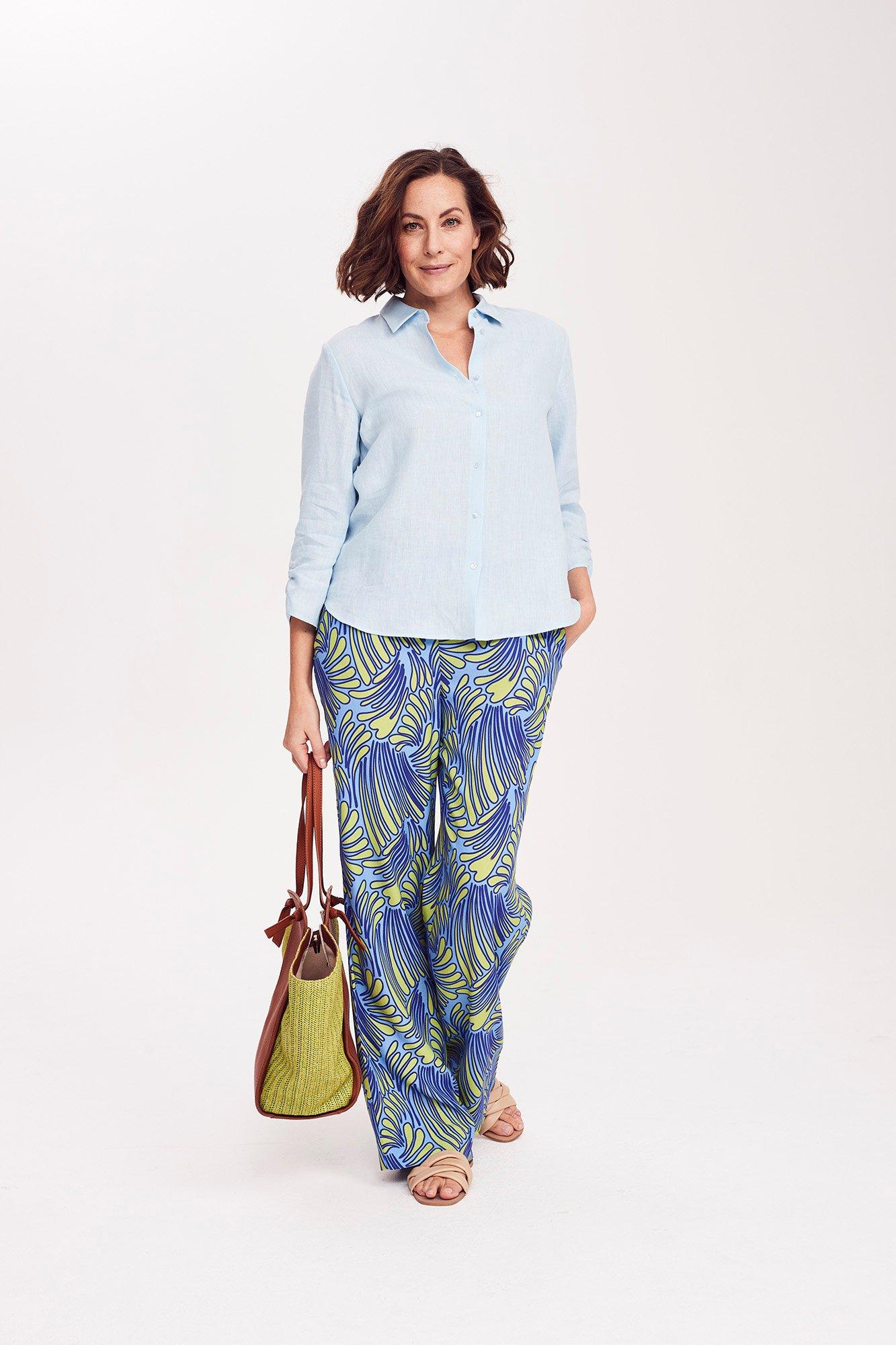 Hemden - Hemdblouse in Europees linnen