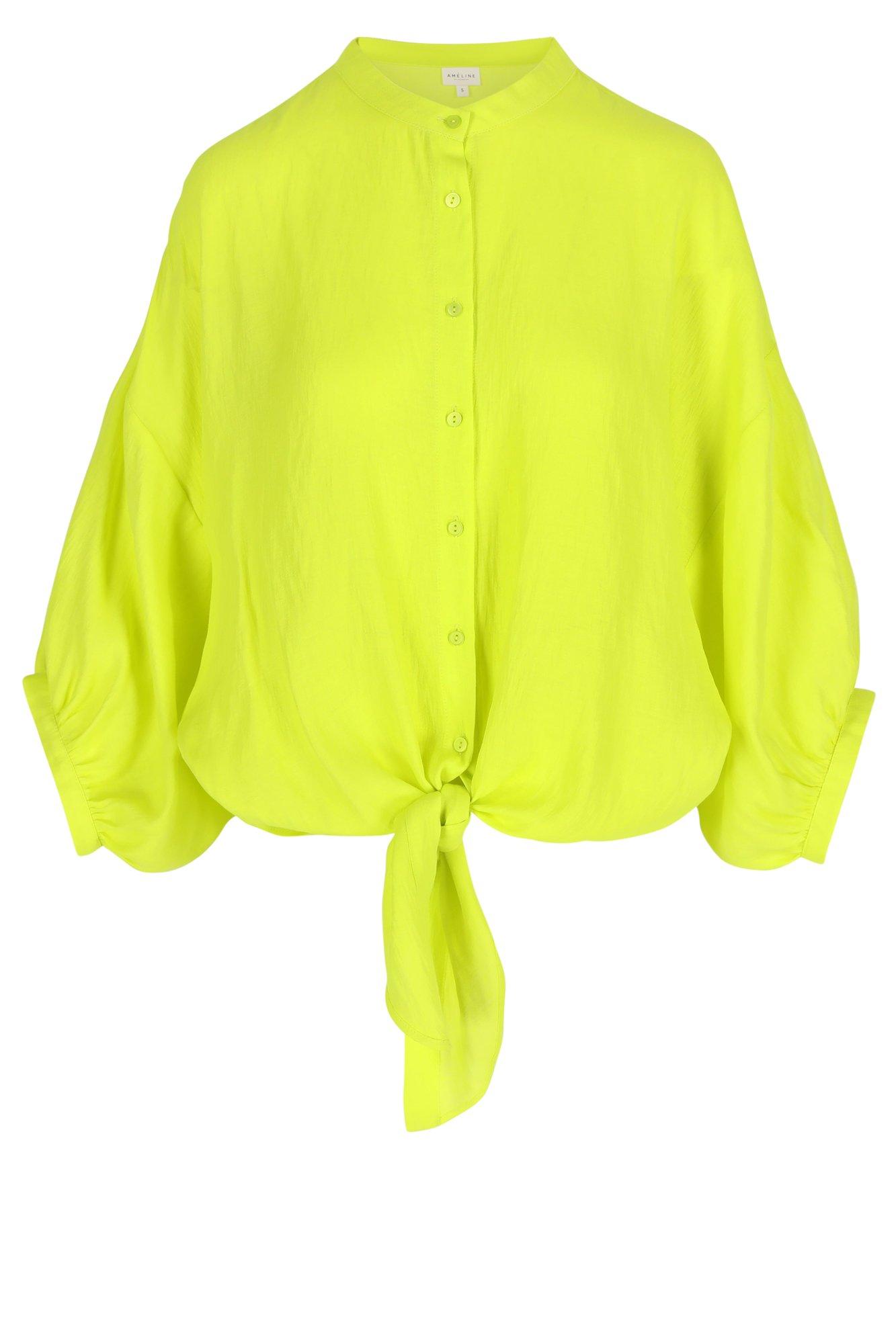 Hemden - Hemdblouse met knoop onderaan