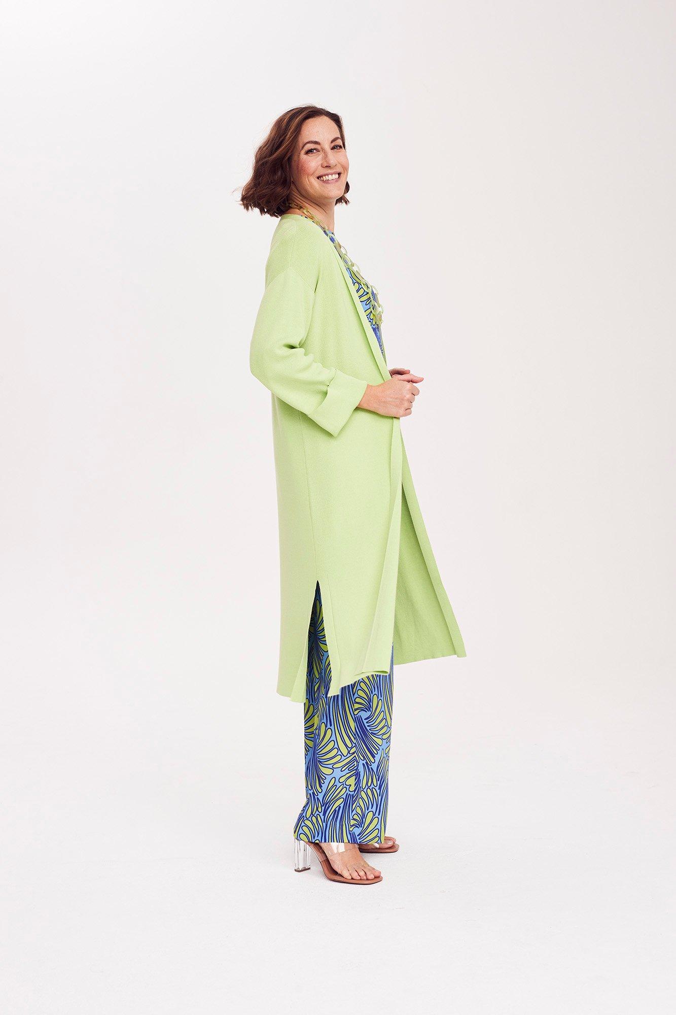 Cardigan long en mélange rayon - null - may