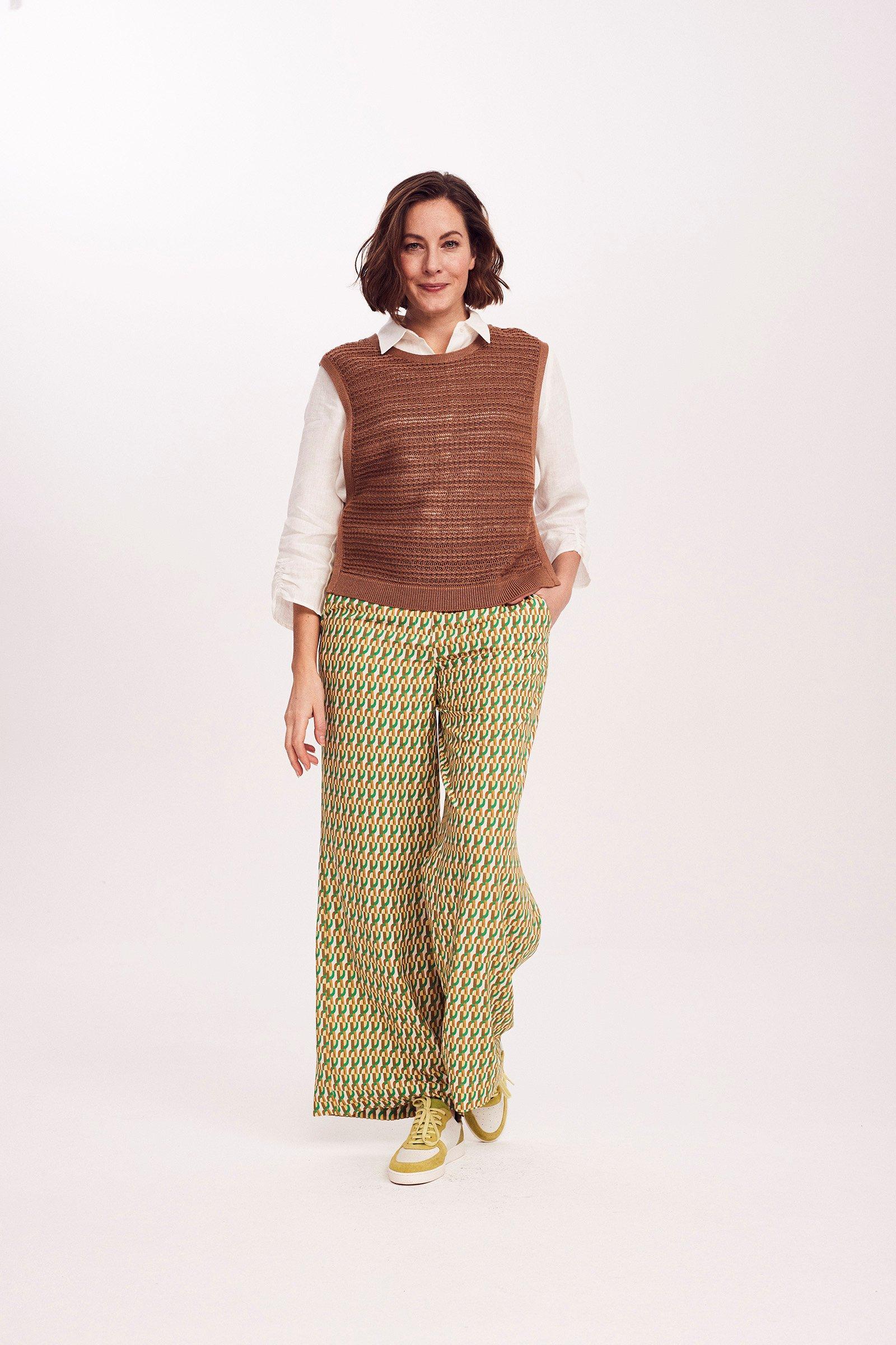 Broek met Afrikaanse print - null - may