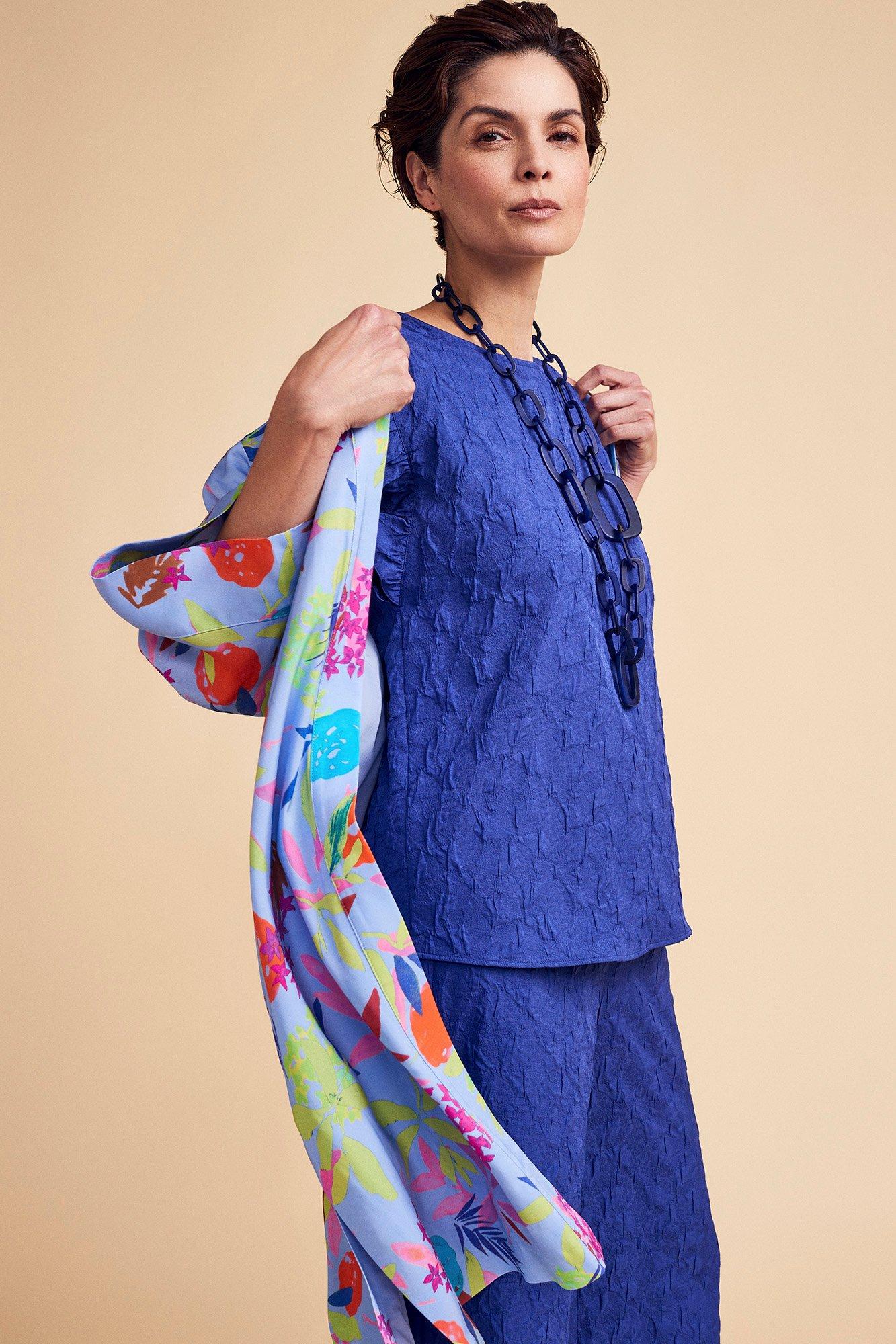 Chemises - Blouse en jacquard 3D