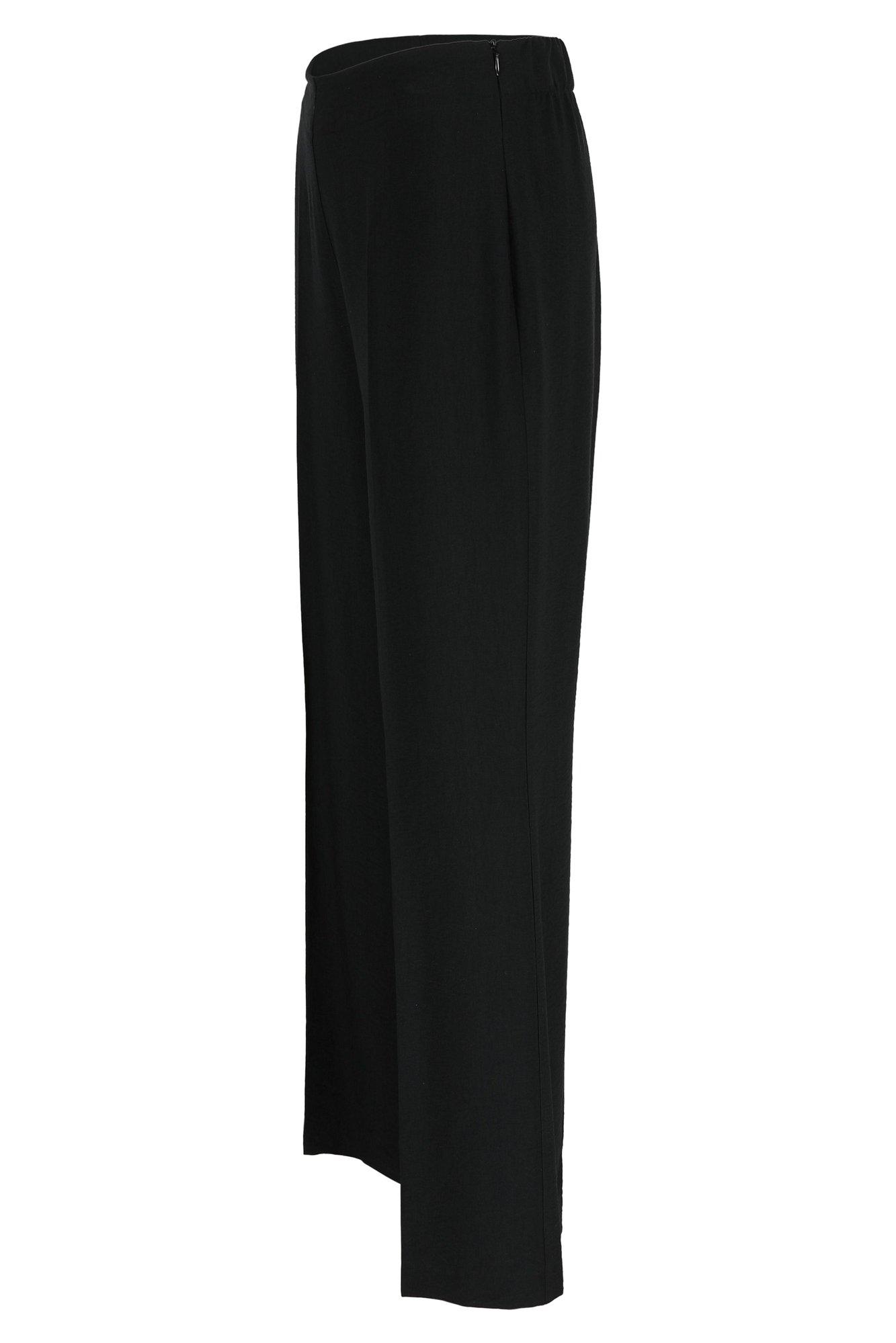 Pantalons - Pantalon large en rayon