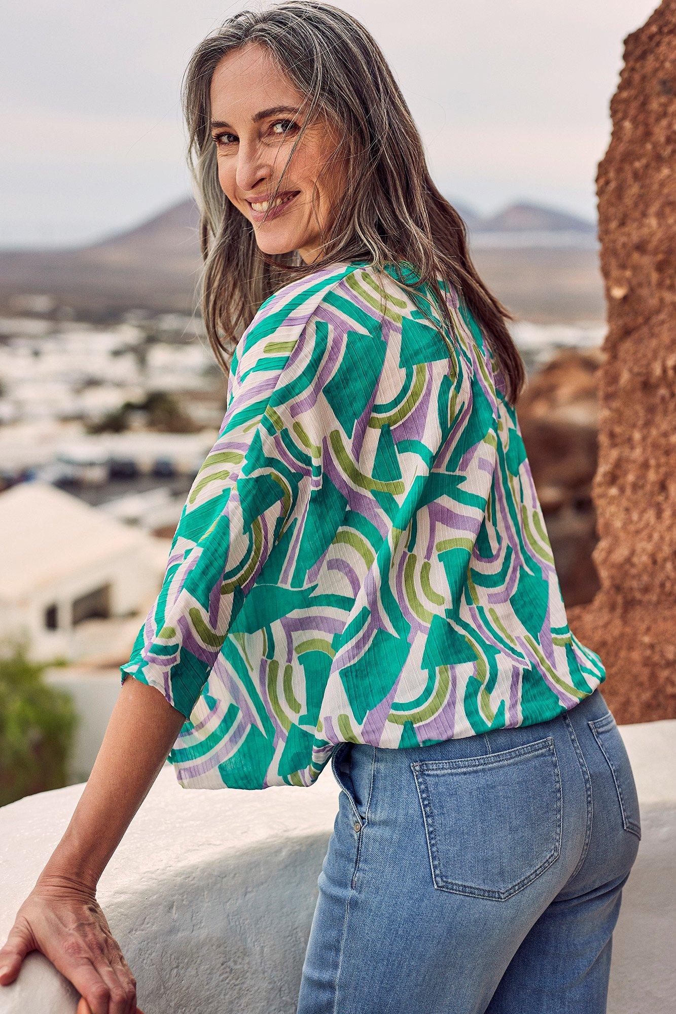 Hemden - Ballonblouse op elastiek