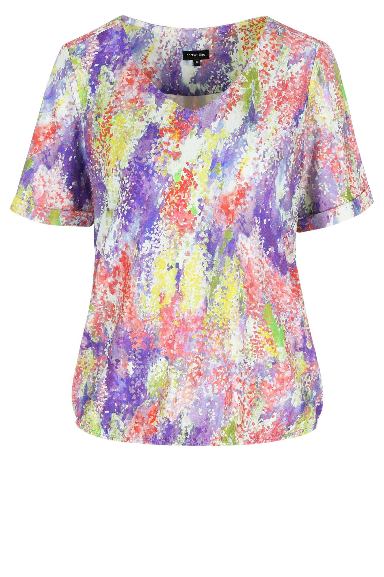 Hemden - Jersey blouse op elastiek