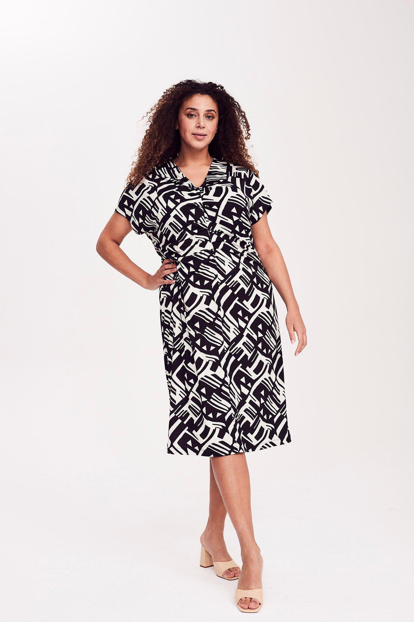 Robes - Robe en jersey avec drapage