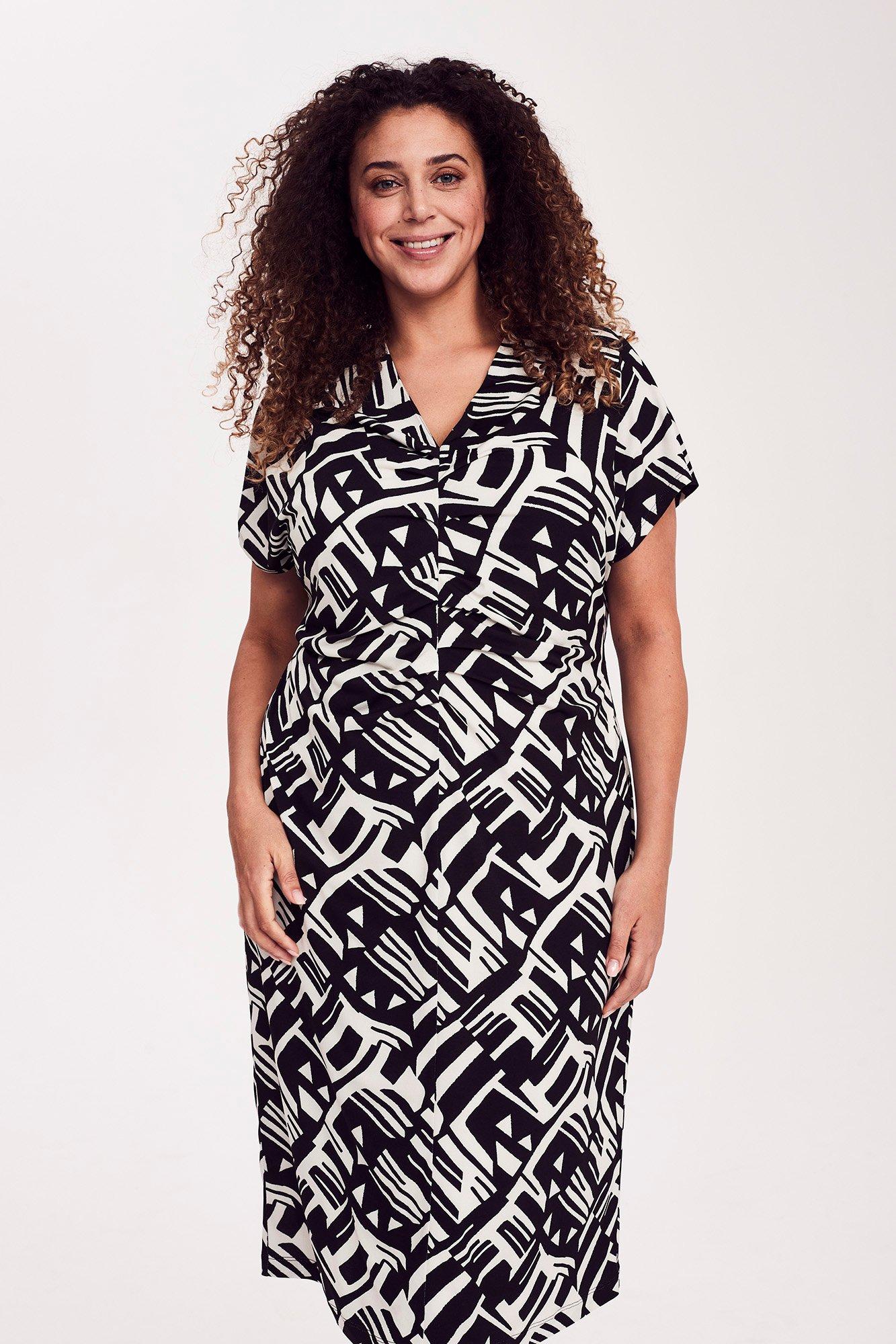 Robes - Robe en jersey avec drapage
