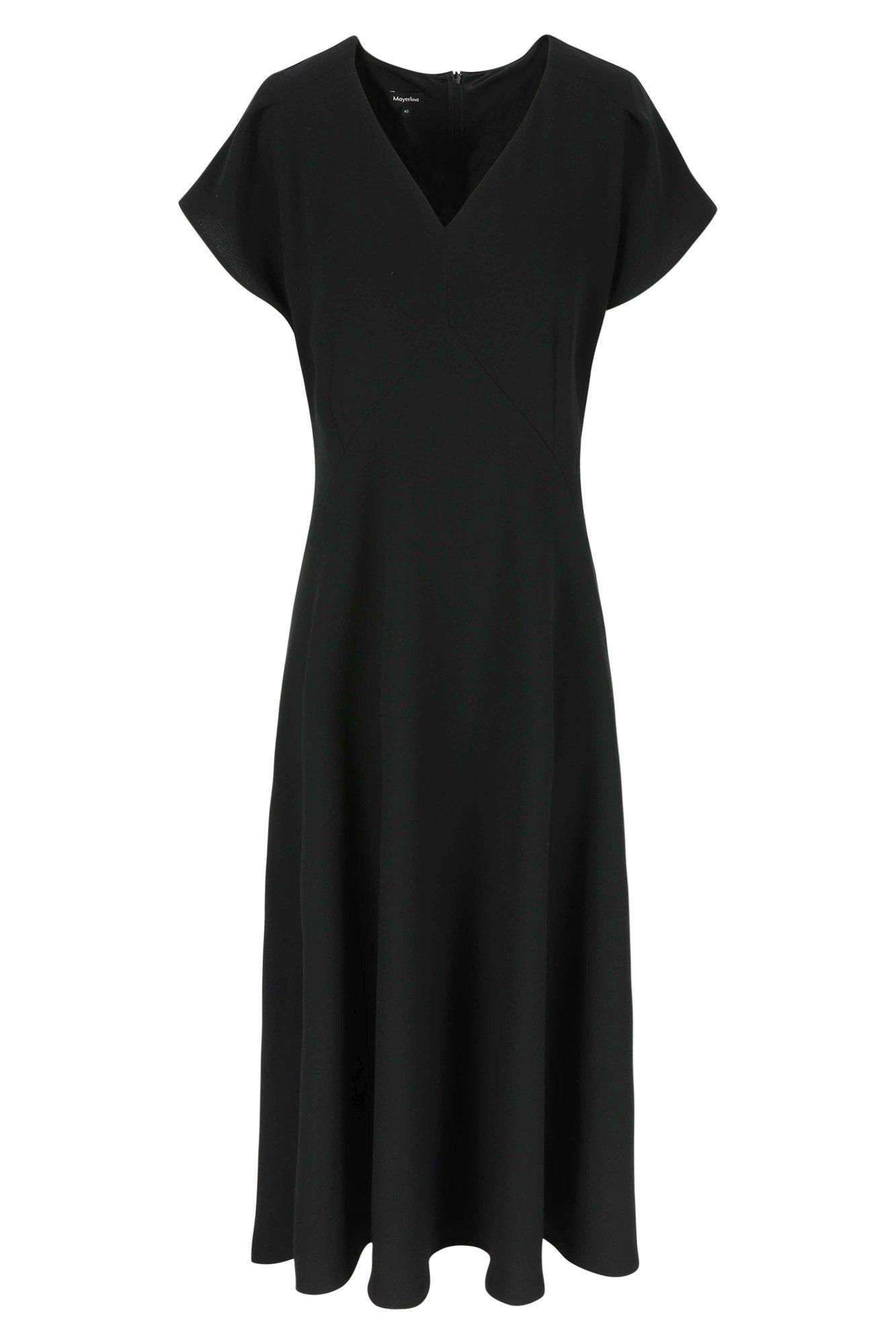 Robes - Robe de soirée en crêpe