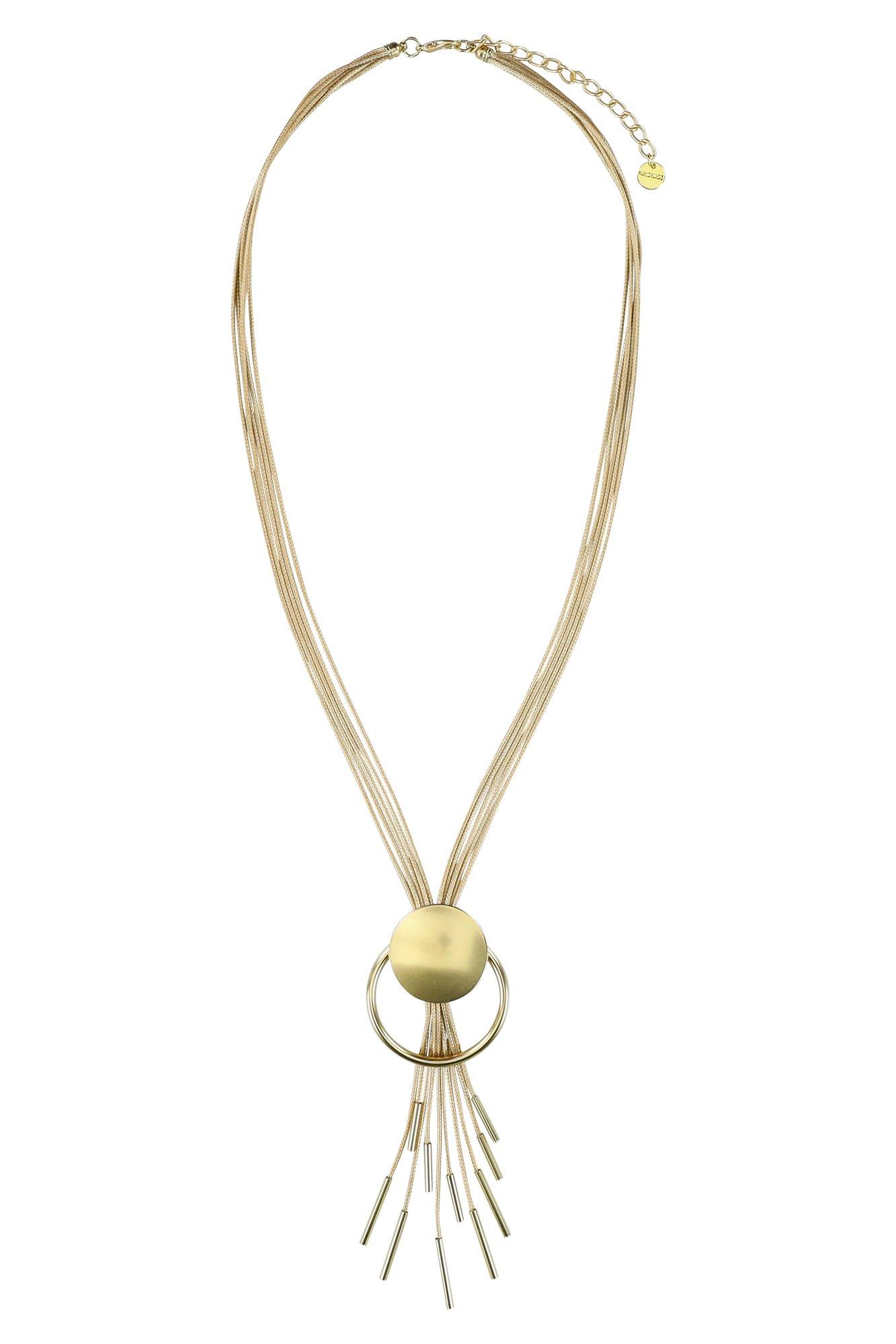 Snake ketting met hanger in goud - null - may