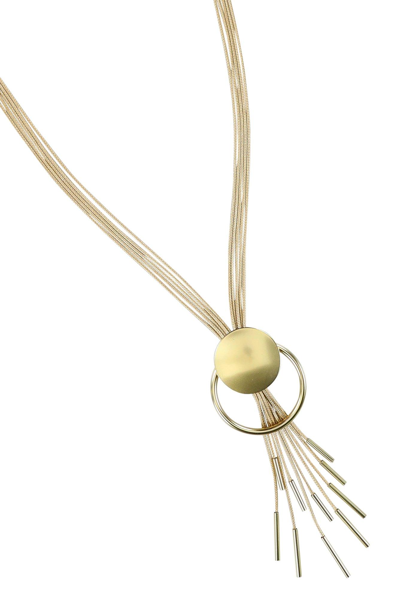 Babyspulletjes - Snake ketting met hanger in goud