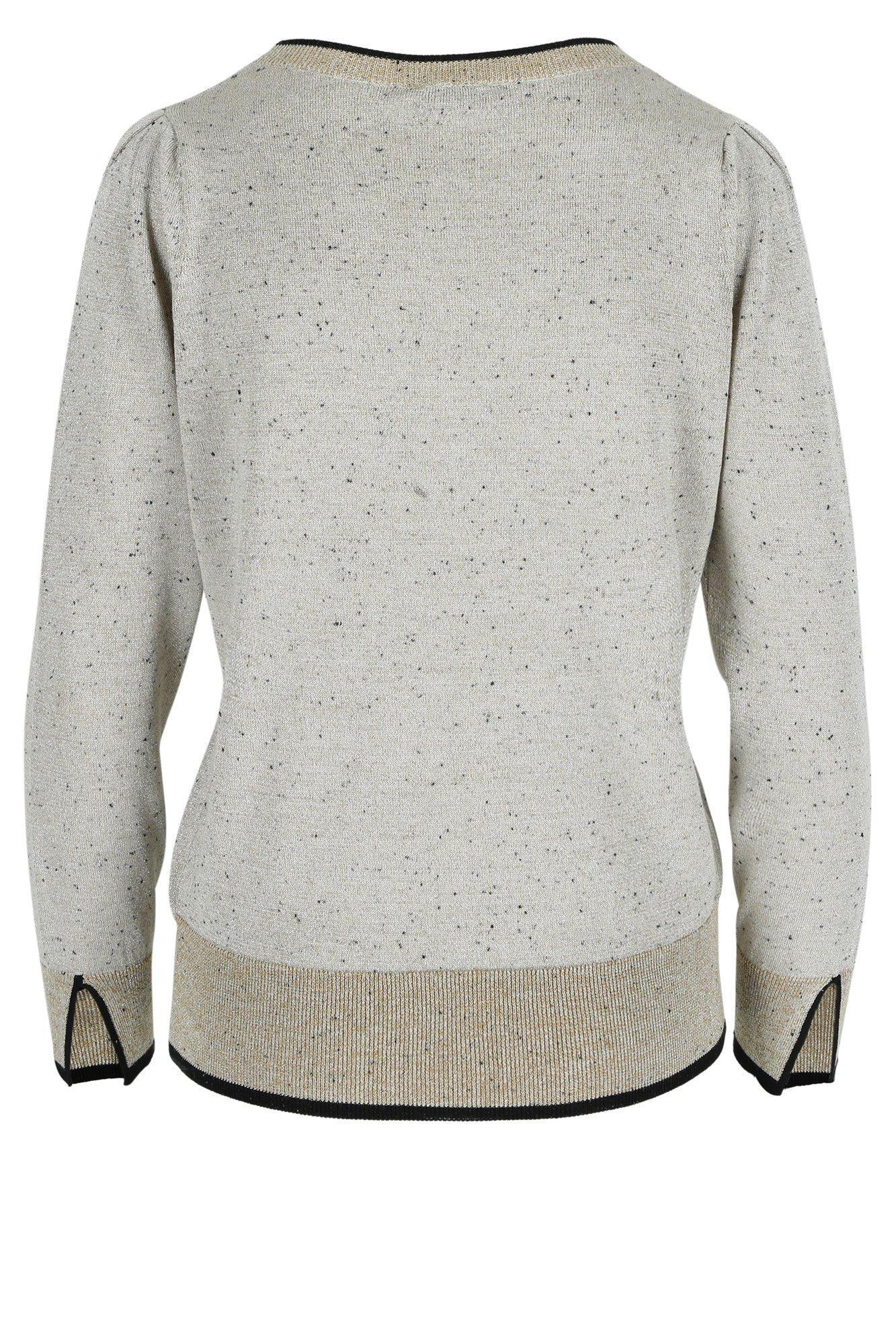 Pulls - Pull en lurex bord contrastant