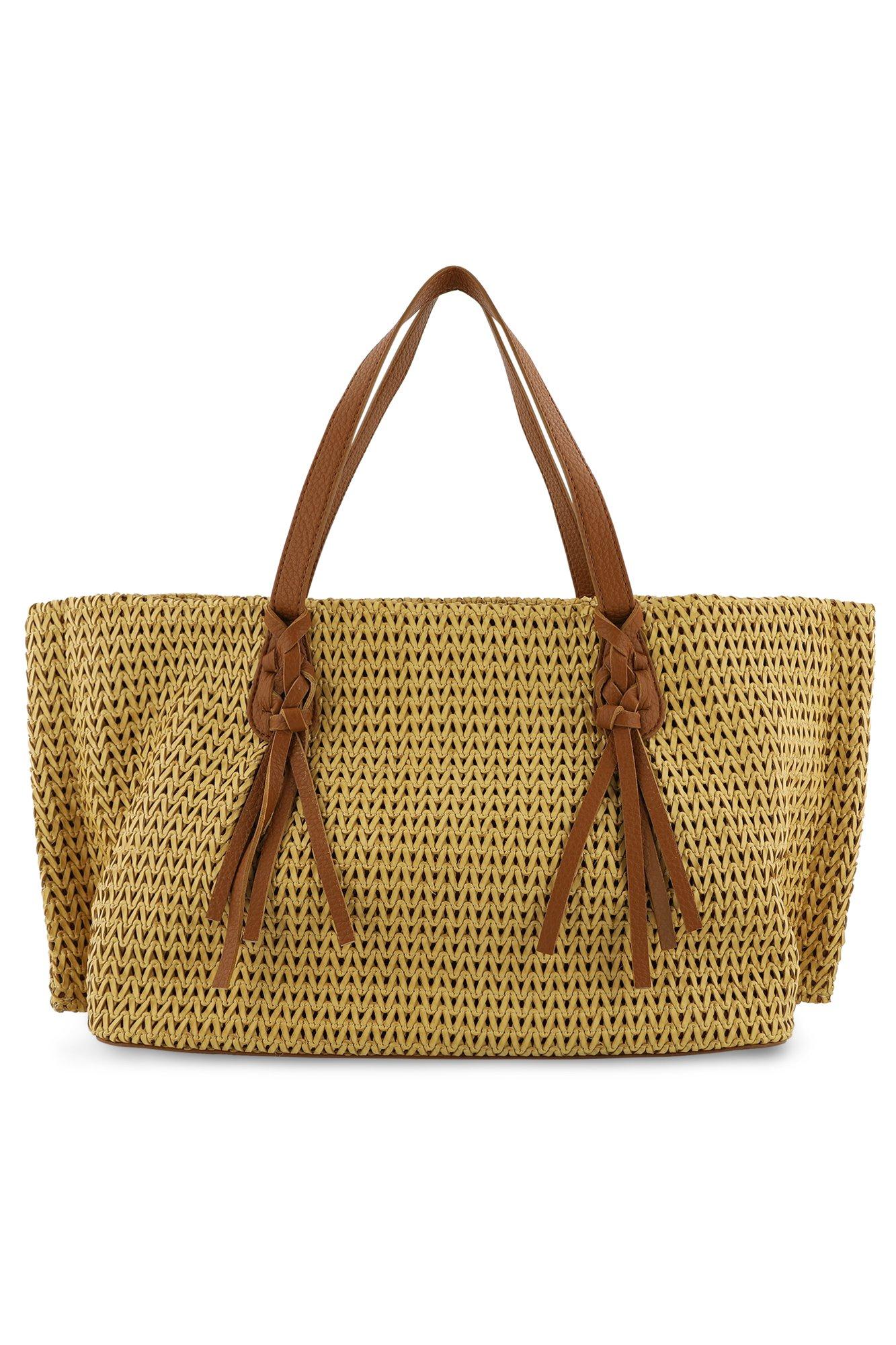 Raffia shopper - null - may