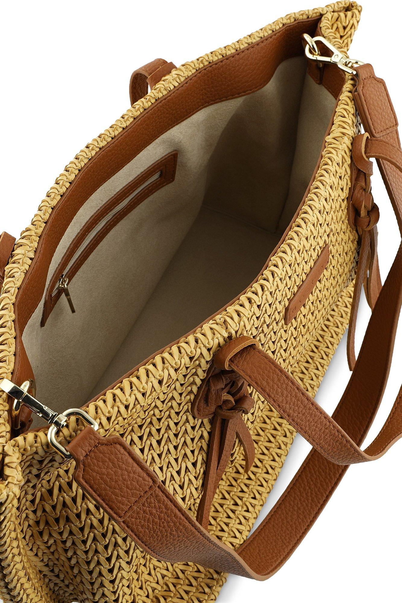 Babyspulletjes - Raffia shopper