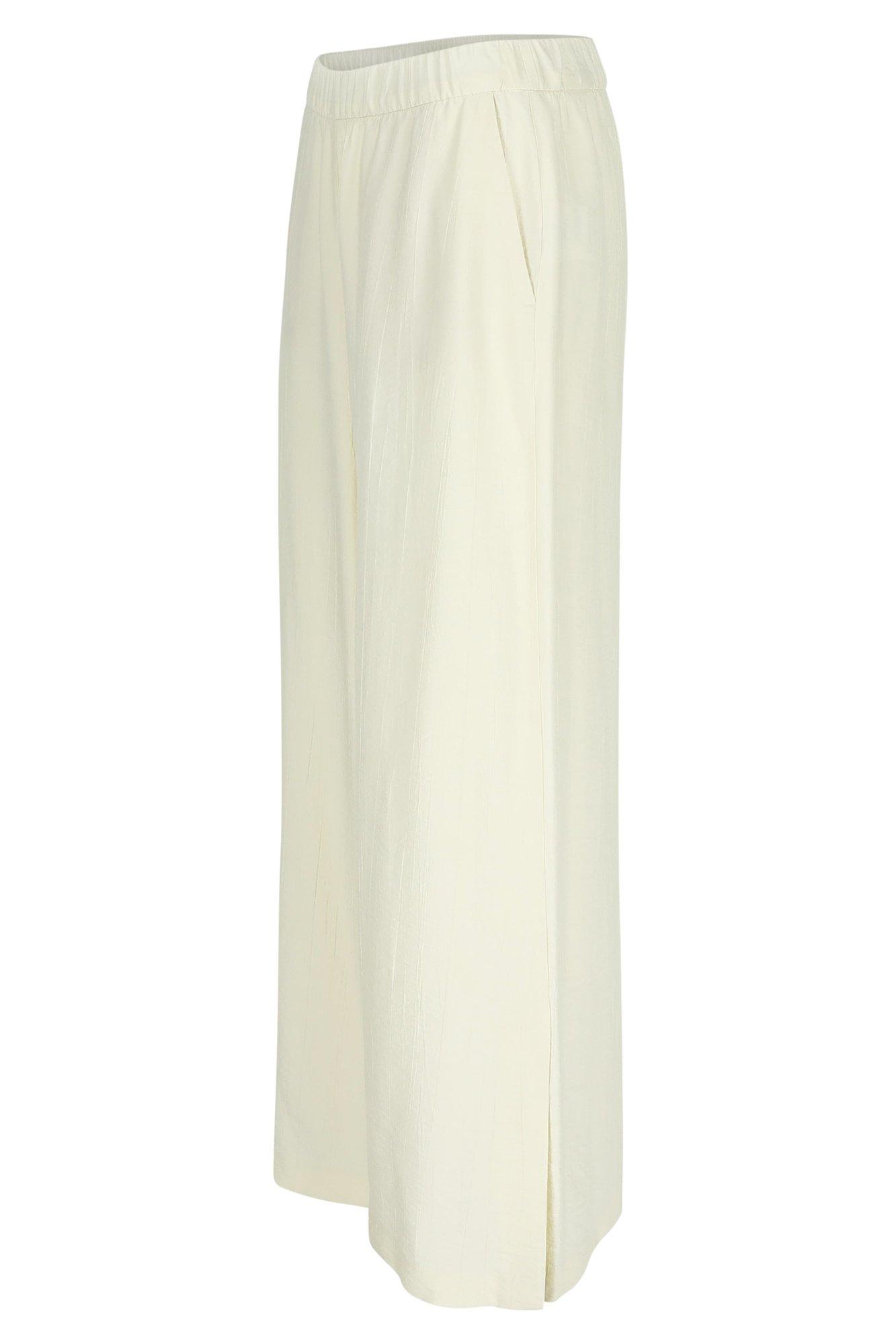 Broeken - Wijde broek met zijsplitten