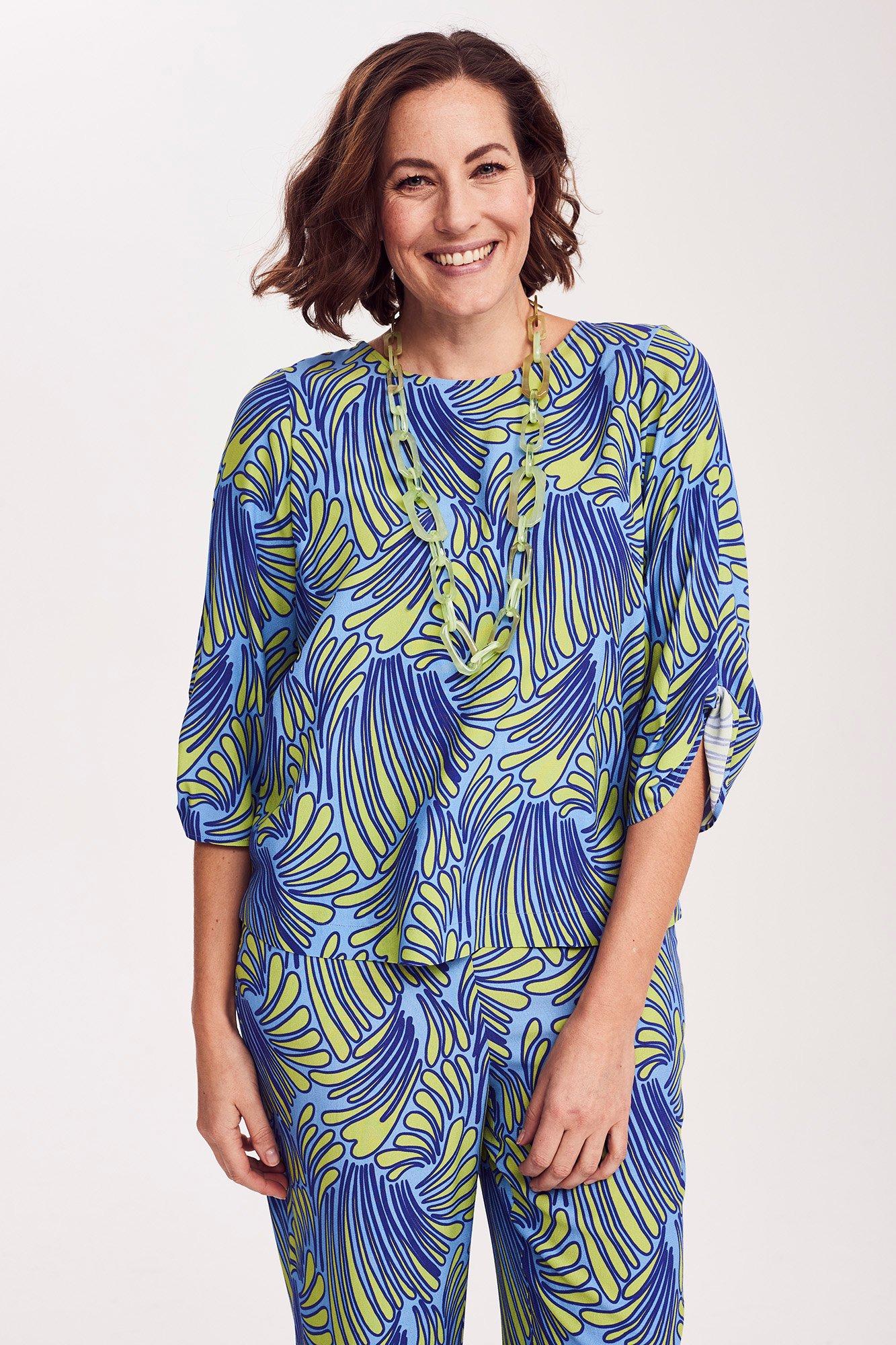 Blouse avec manches nouées - null - may