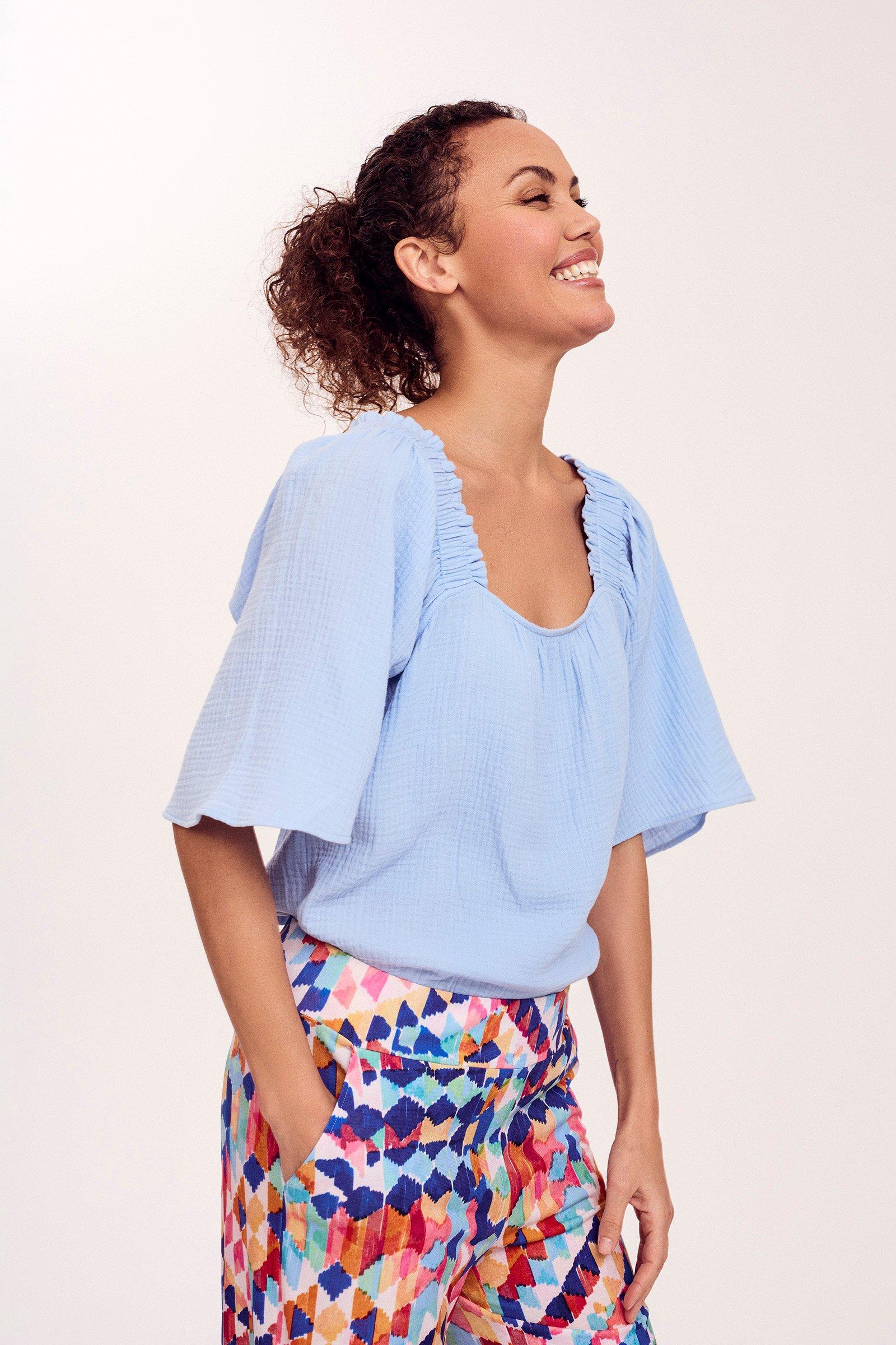 Blouse in tetra - null - may
