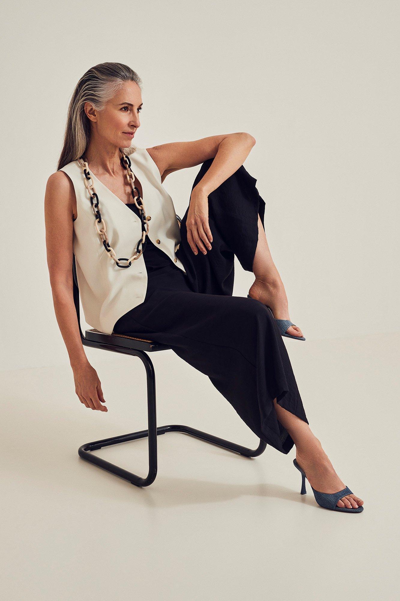 Blazers - Gilet en mélange lin