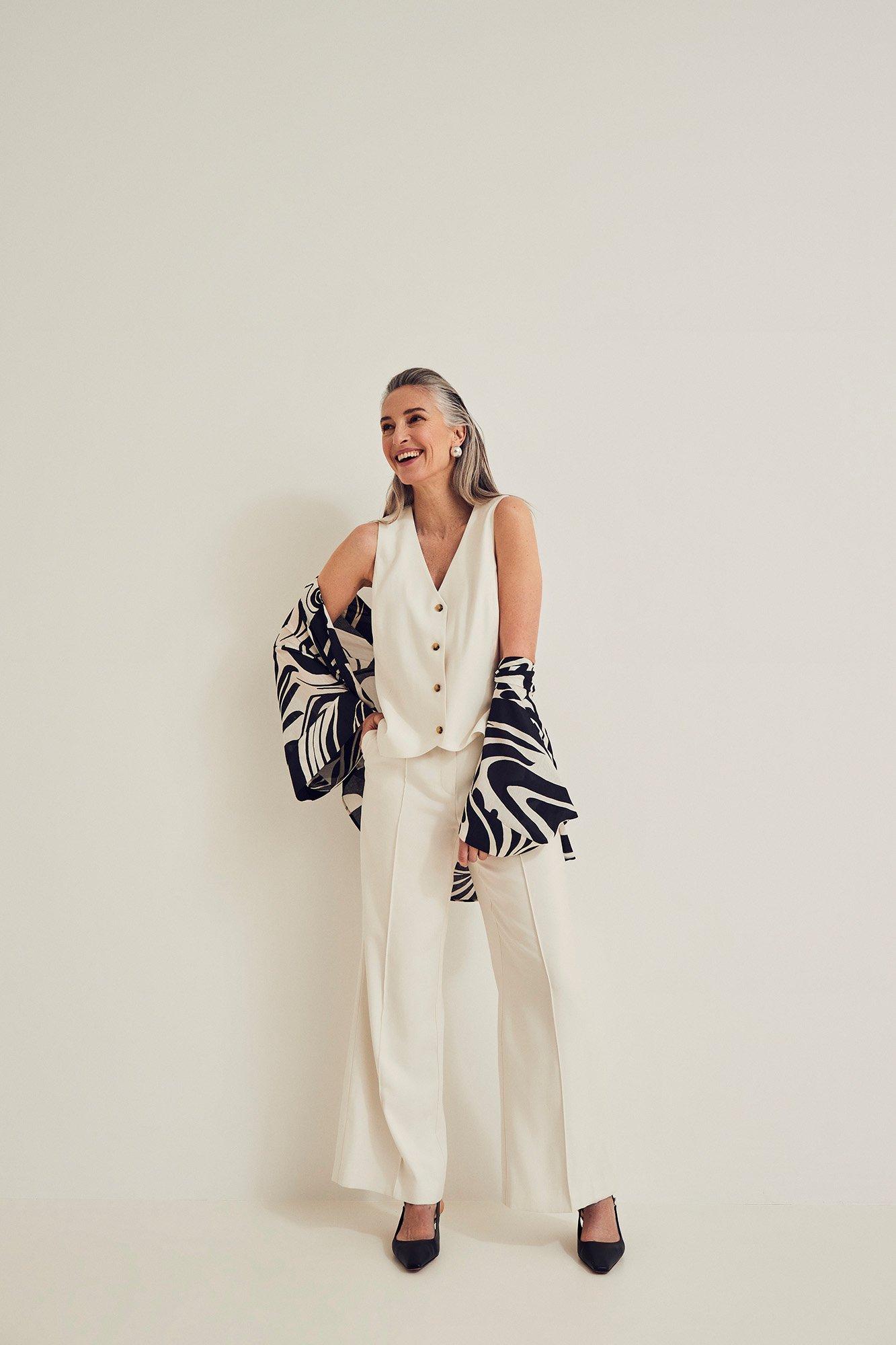 Blazers - Gilet en mélange lin