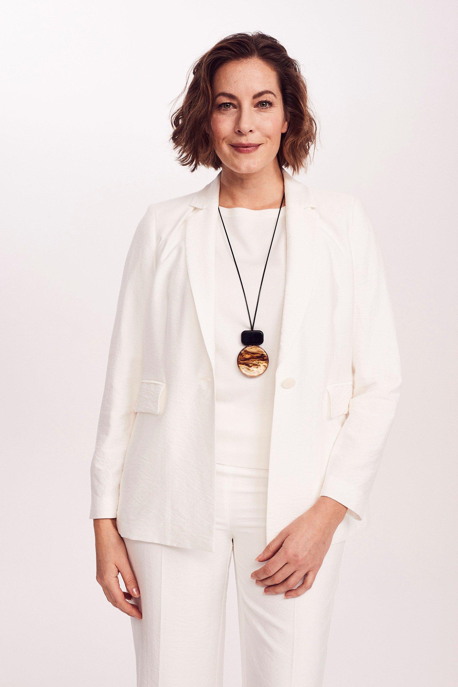 Blazers - Lange blazer in rayonmix