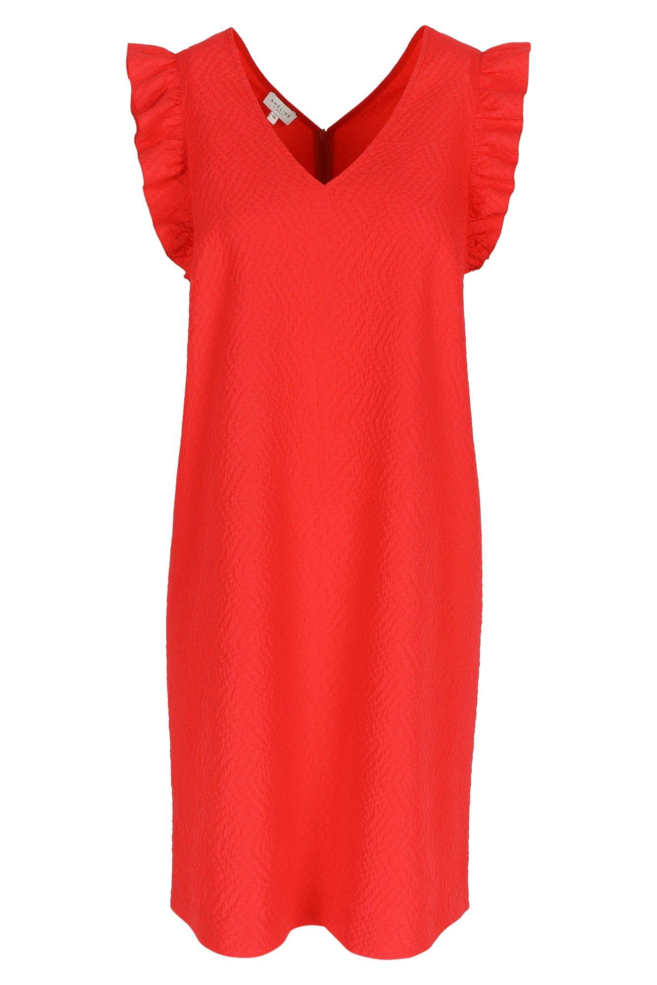 Robes - Robe évasée avec manches à volants