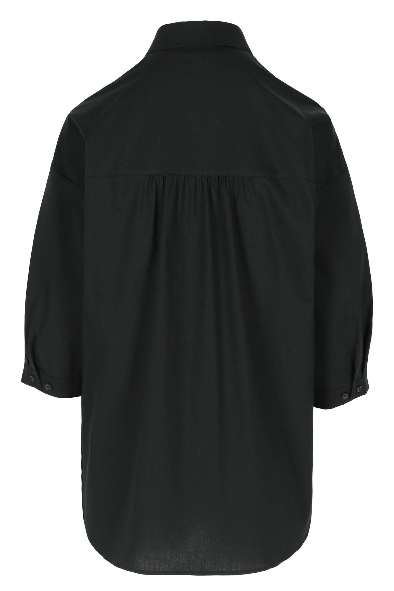 Hemden - Lange hemdblouse in katoenmix