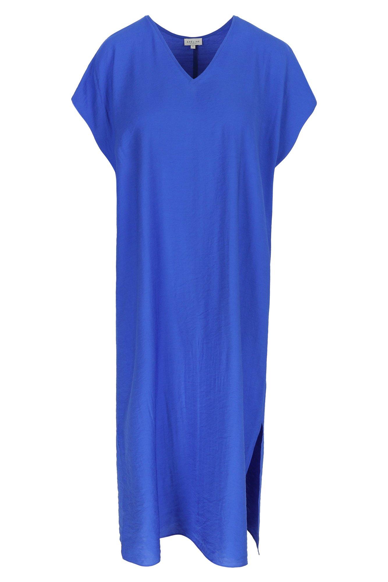Robes - Robe ample en tissu préfroissé