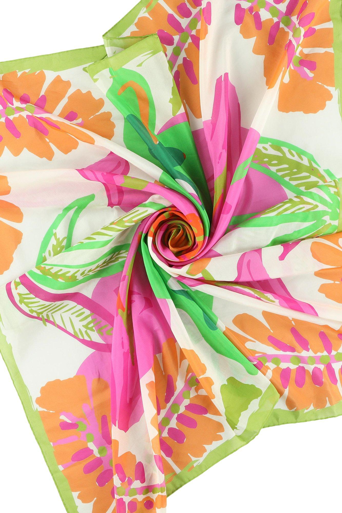 Accessoires pour bébés - Carré à imprimé floral